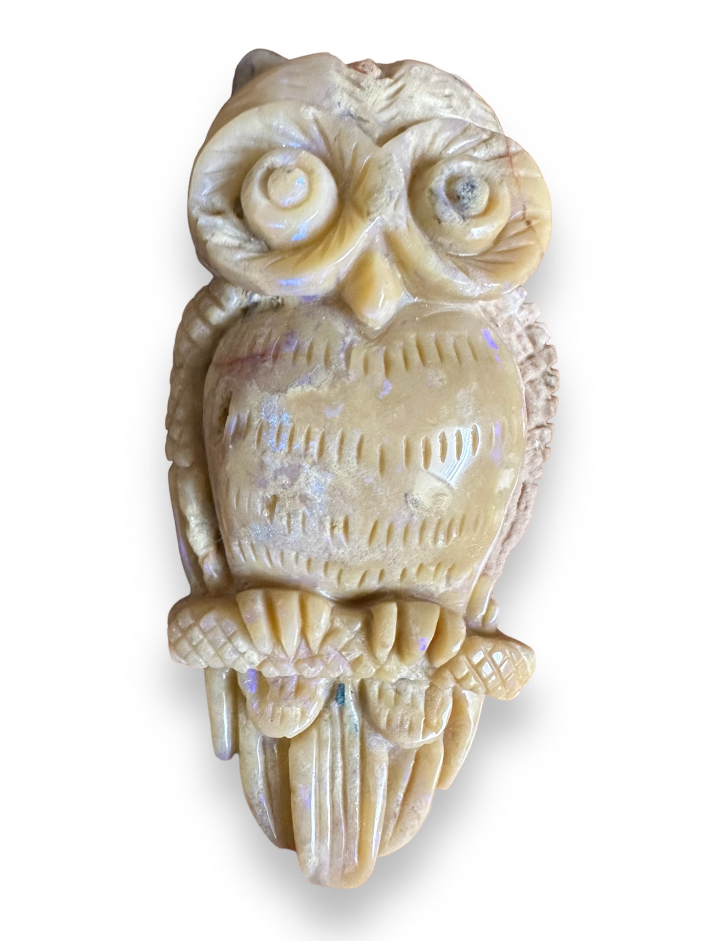 Opal Owl Carving - Opal Essence Wholesalers 