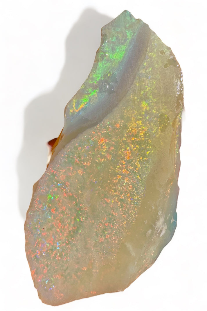 Huge Australian Rough Opal 152.98cts - Orange Red Gold Lambina SA ...