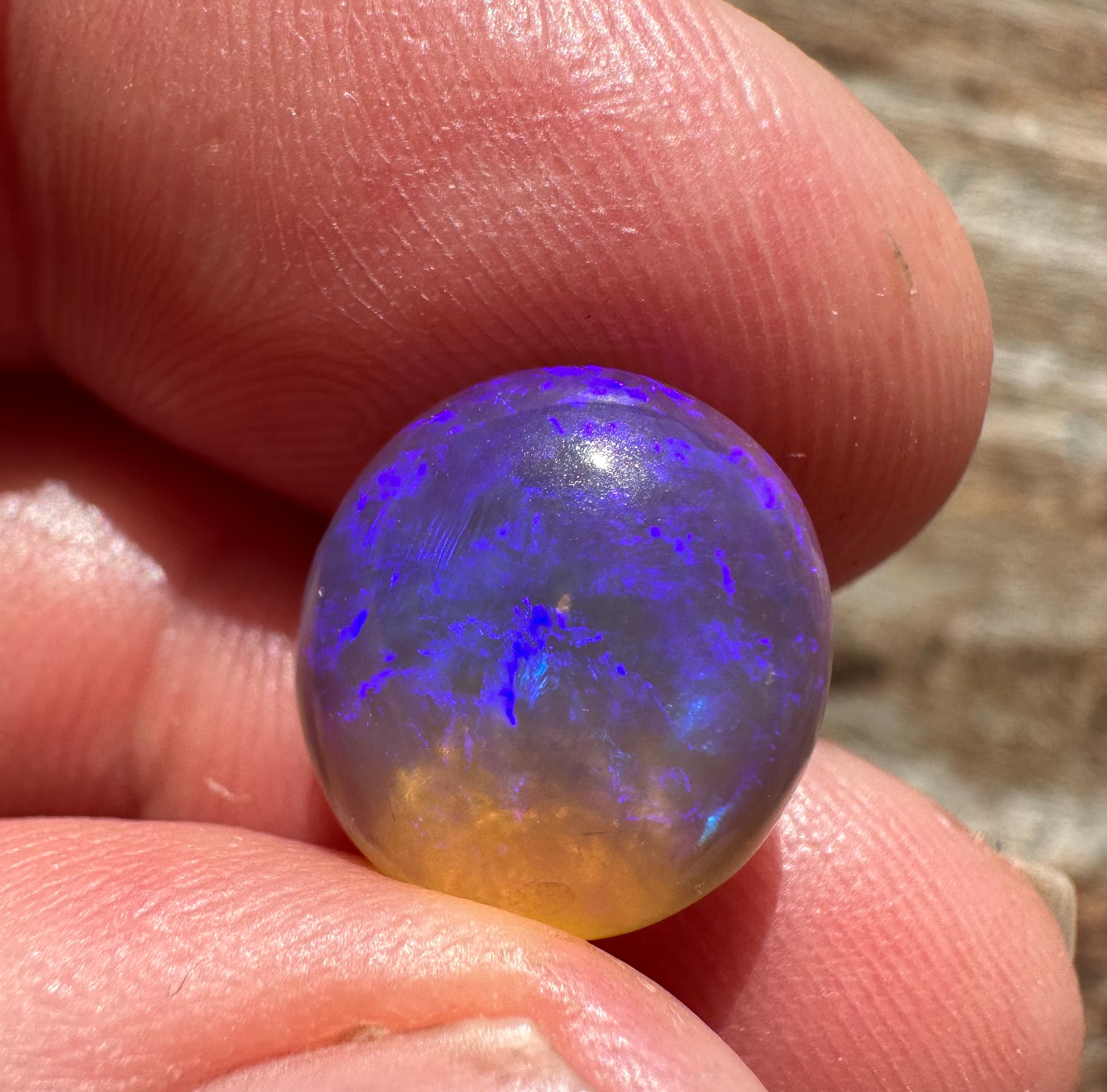 Pretty Australian Lightning Ridge Crystal Opal