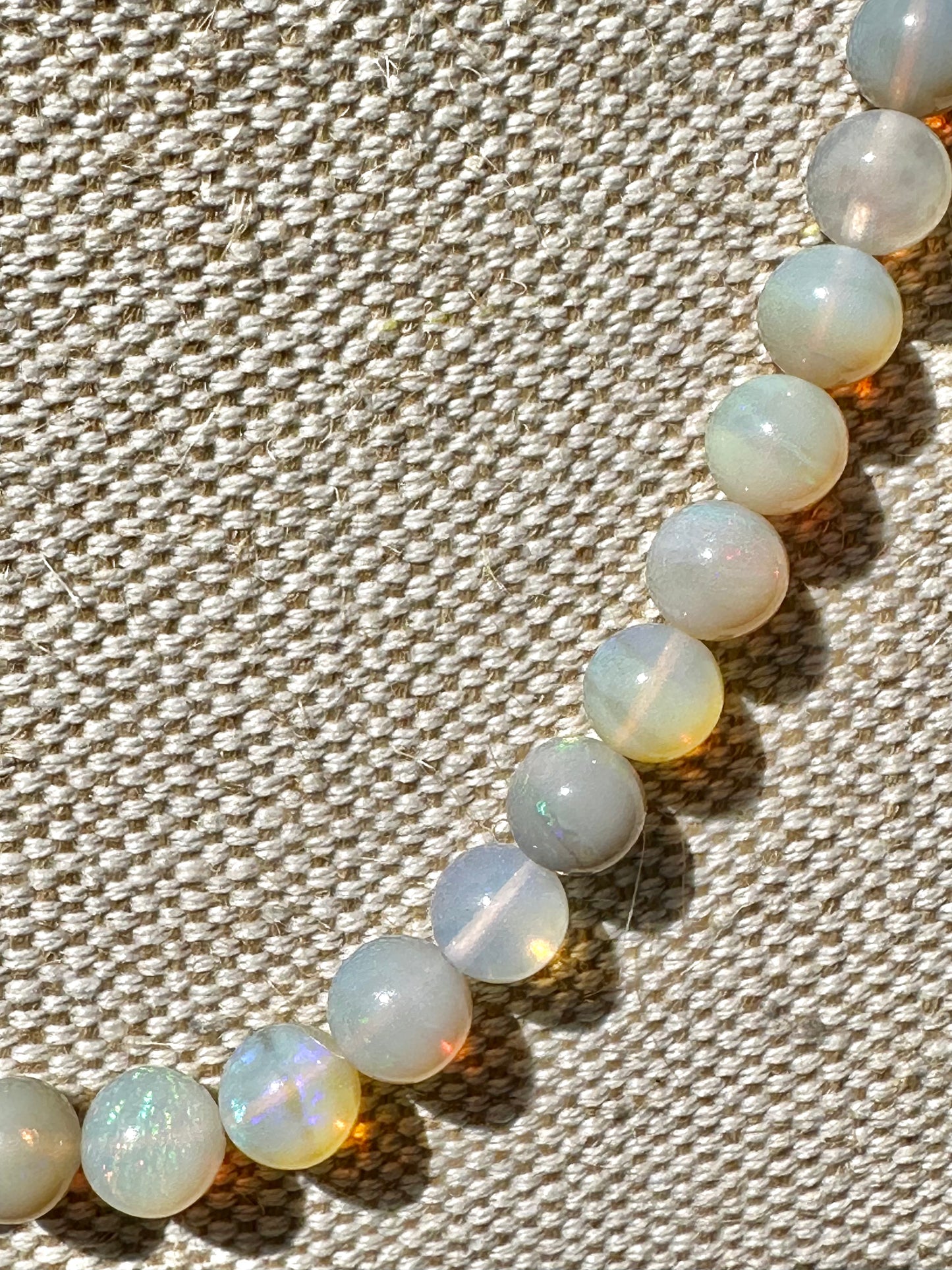Popular Lambina Round Opal Beads 6mm - 8mm - Opal Essence Wholesalers 