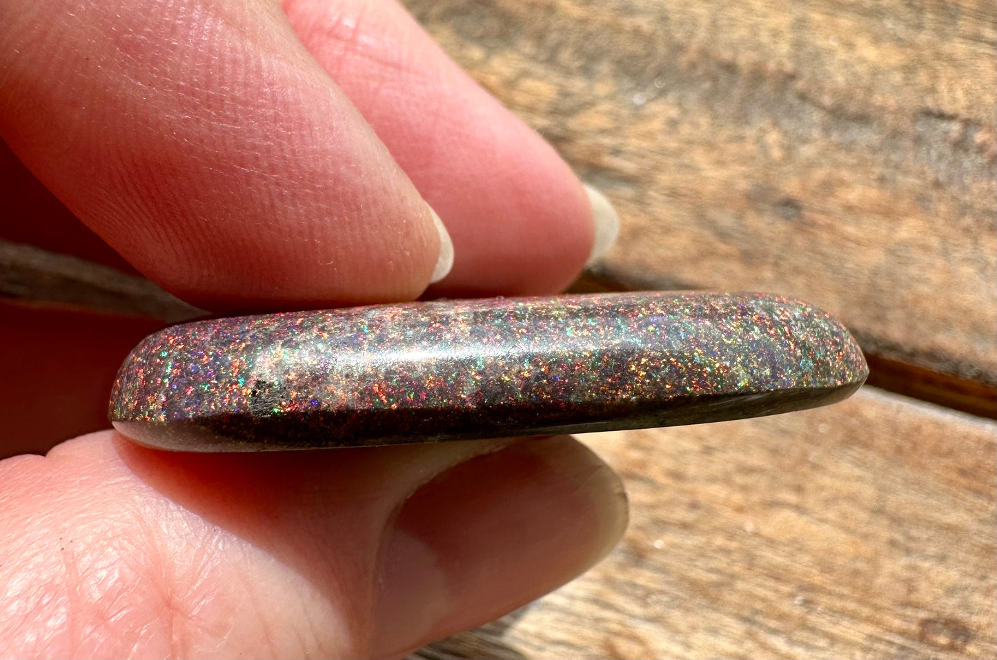Large double sided Andamooka matrix opal