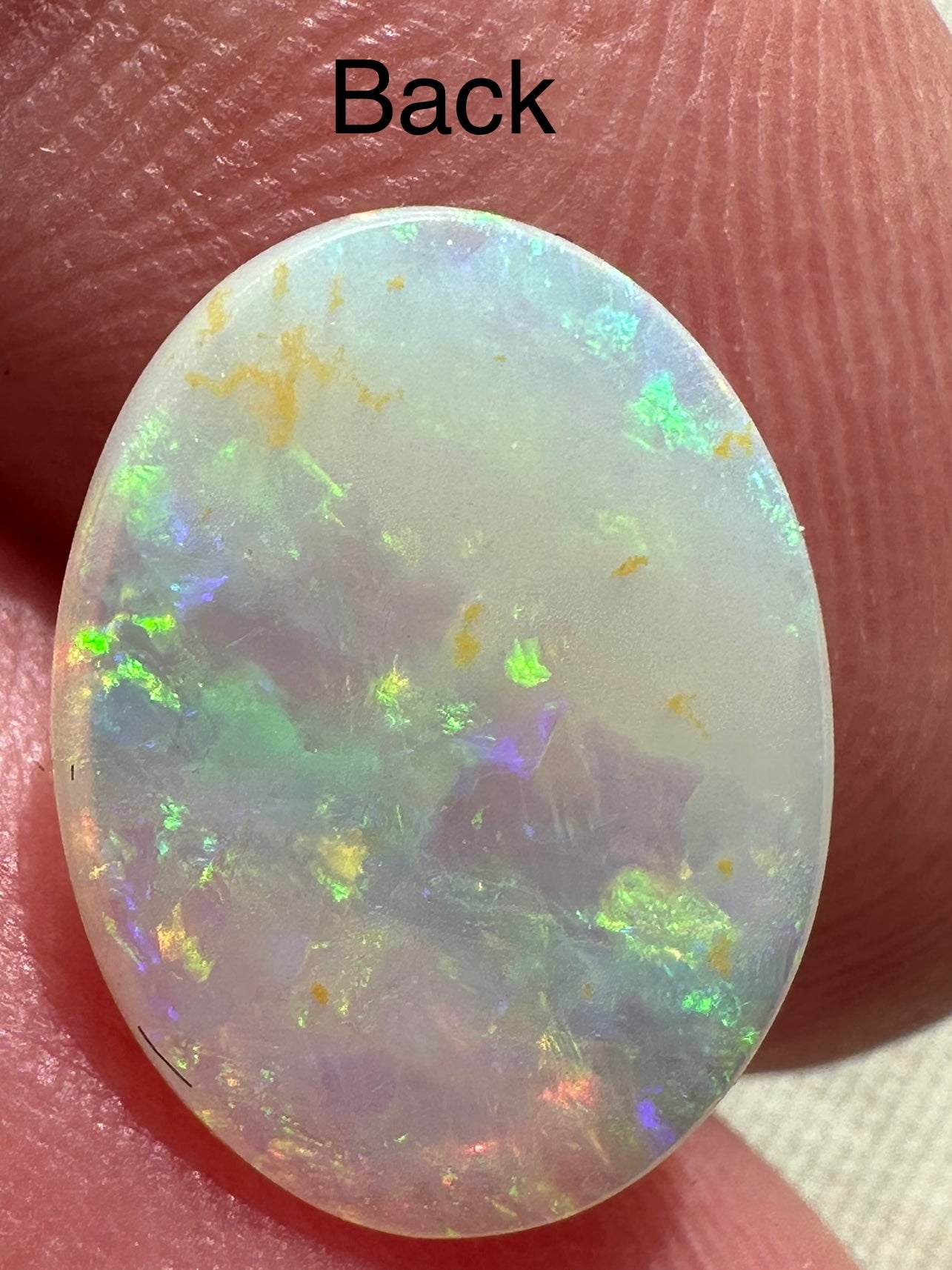 Coober Pedy Crystal Opal 14x10mm