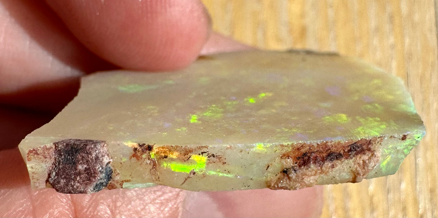 Double Sided Super Gem Opal Rough Uncut - Opal Essence Wholesalers 