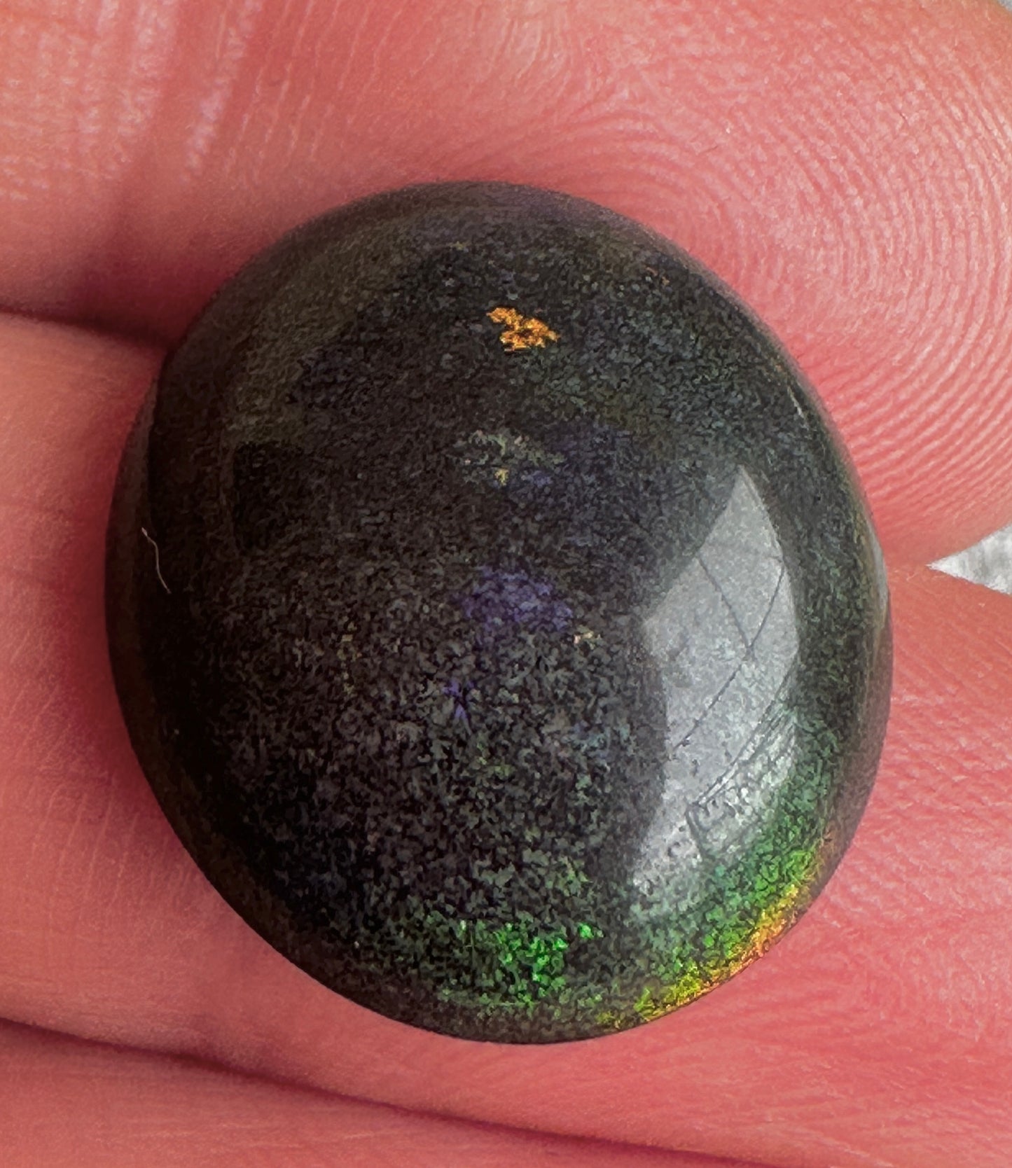 Opal Essence Australian Treated Andamooka Matrix multicolored Unset Pendant opal 