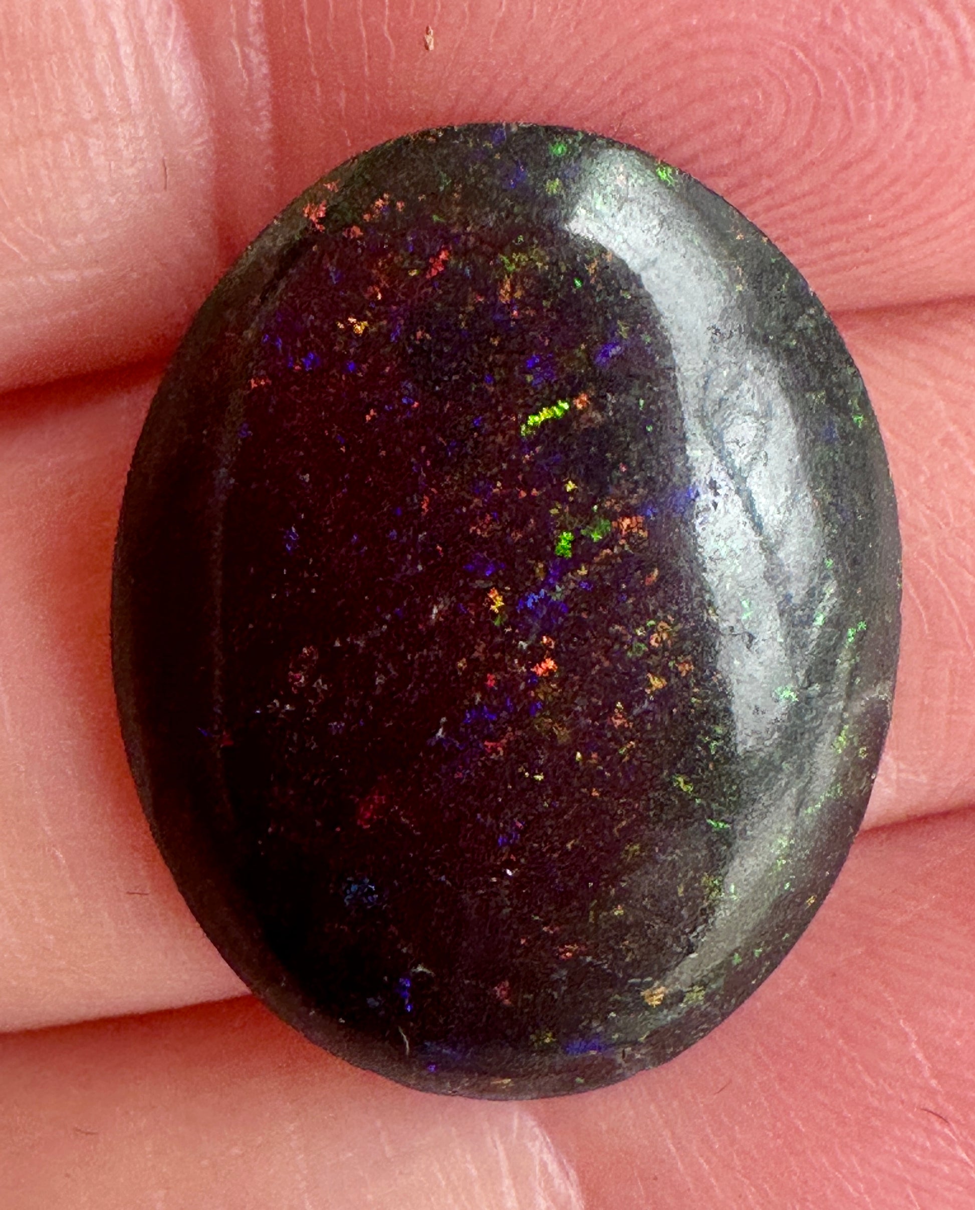 Opal Essence Australian Treated Andamooka Matrix multicolored Unset Pendant opal 