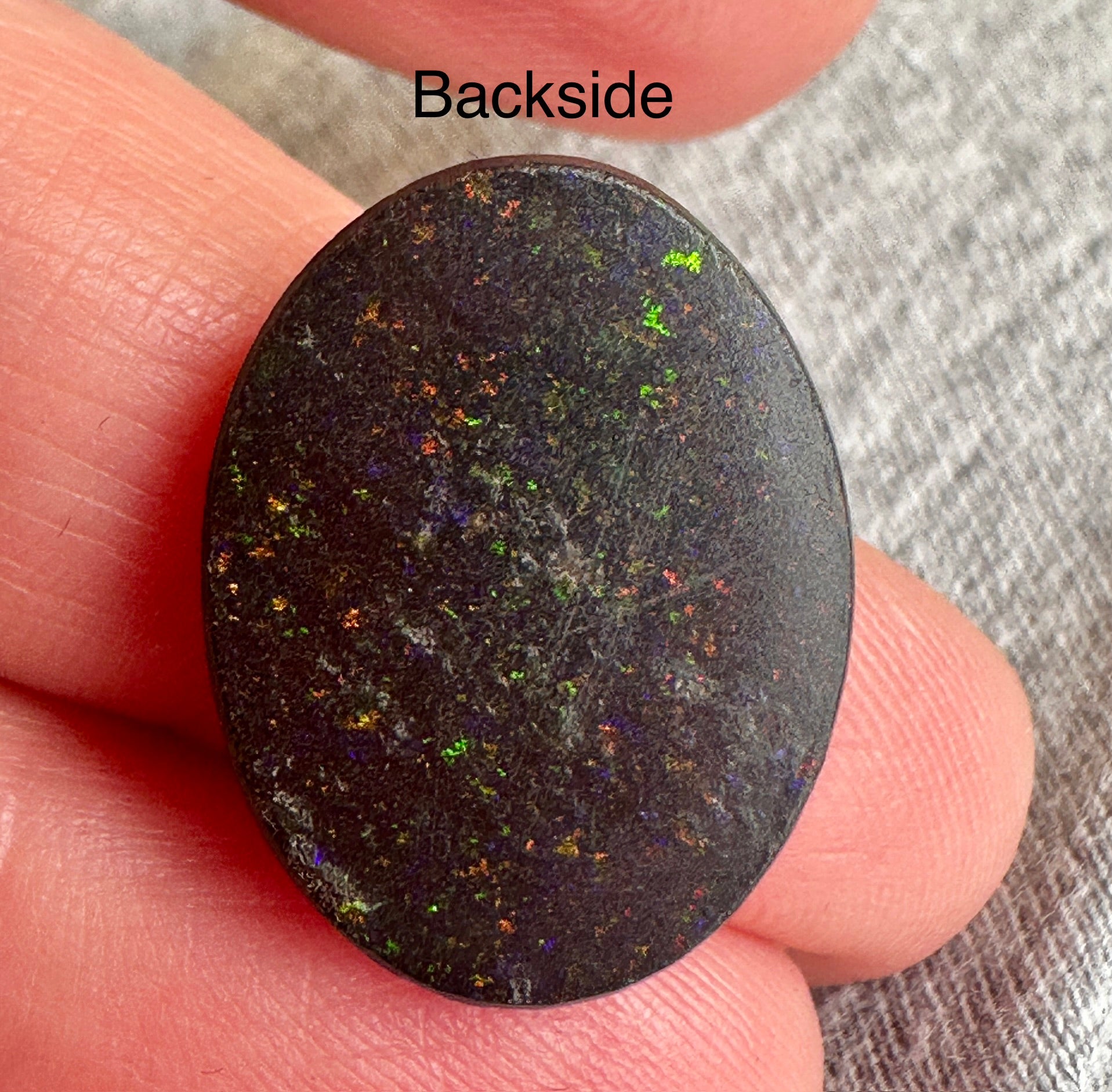 Opal Essence Australian Treated Andamooka Matrix multicolored Unset Pendant opal 