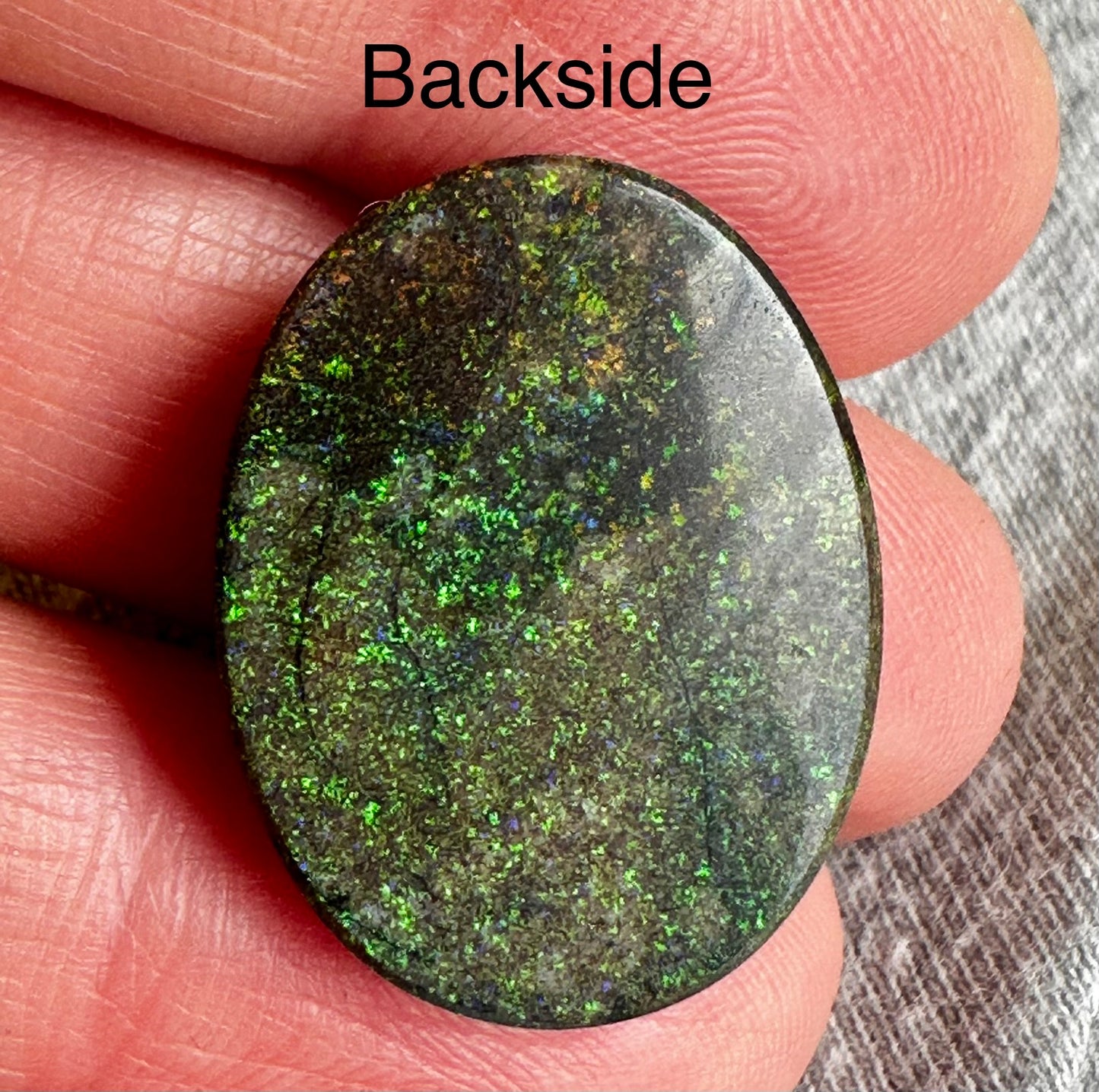 Opal Essence Australian Treated Andamooka Matrix multicolored Unset Pendant opal 