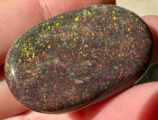 Opal Essence Treated Andamooka Opal Multicolour Pendant stone 