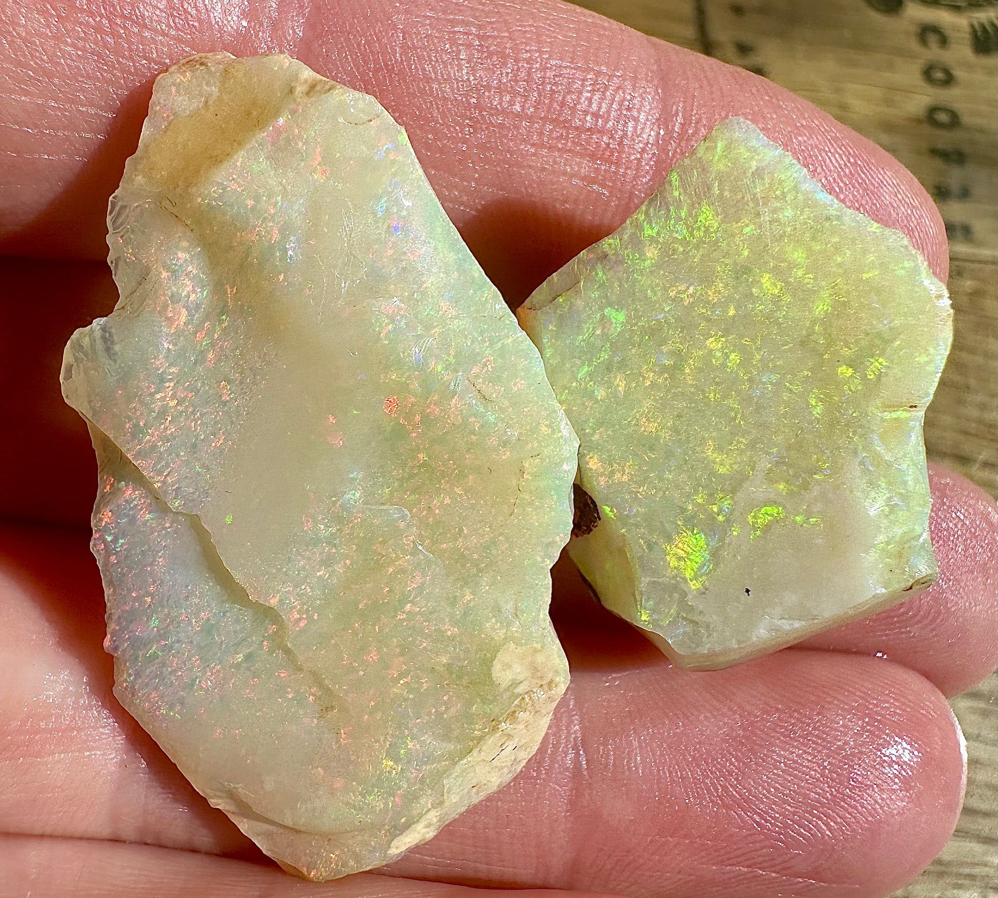 Australian Lambina Rough Uncut Opals