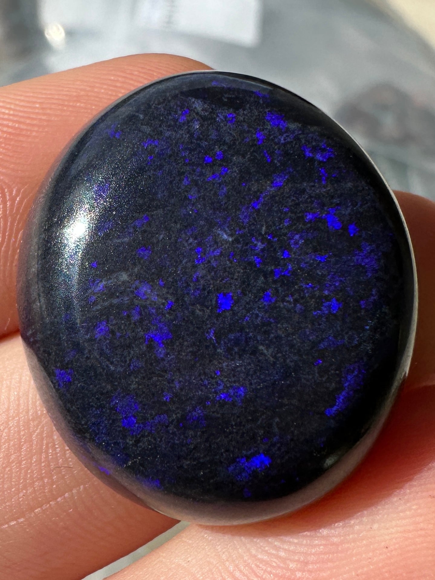 Opal Essence Treated Andamooka Opal Multicolour Pendant stone 