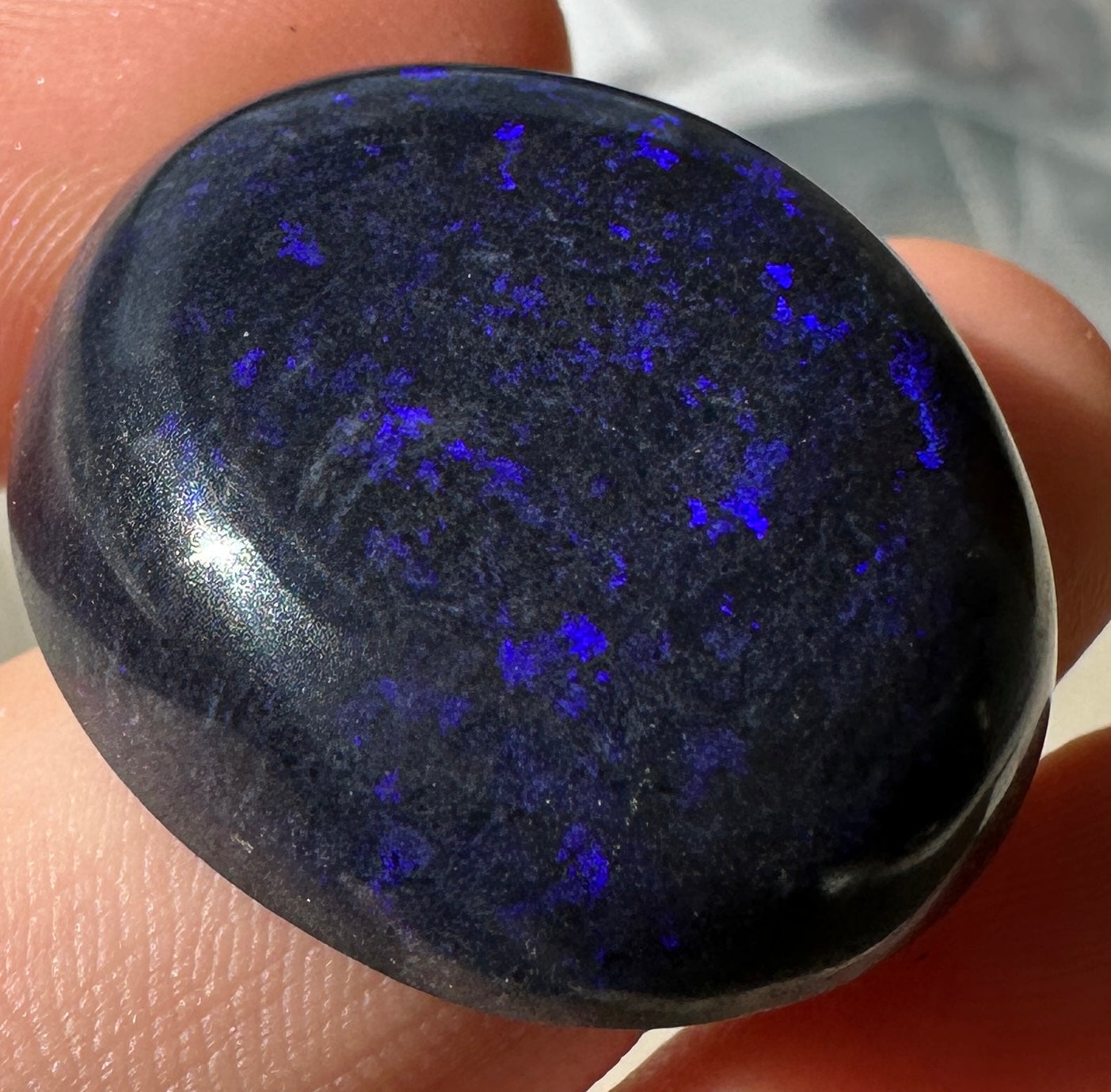 Opal Essence Treated Andamooka Opal Multicolour Pendant stone 