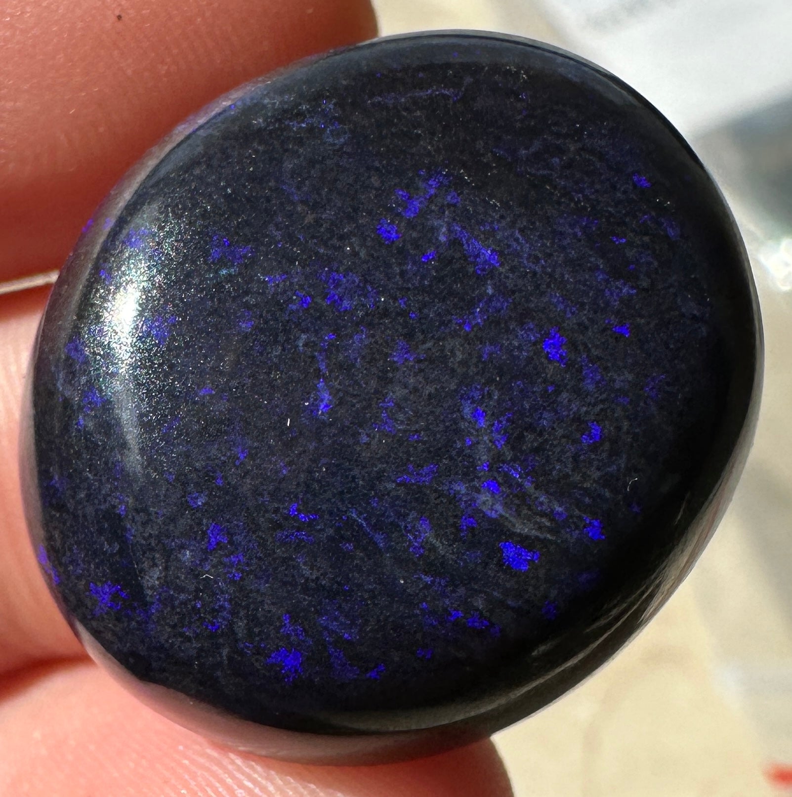 Opal Essence Treated Andamooka Opal Multicolour Pendant stone 