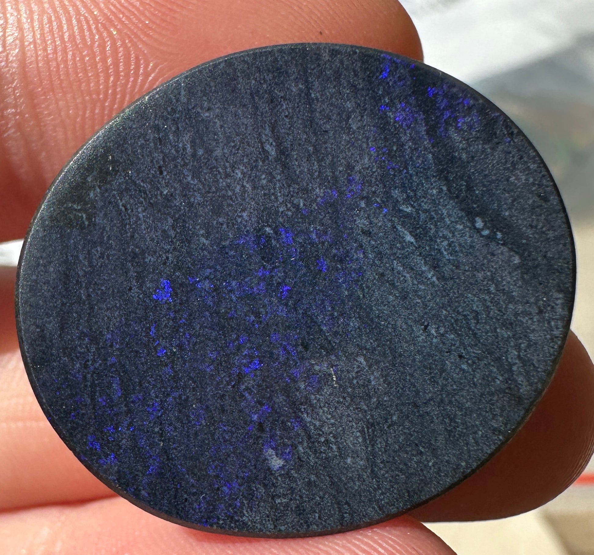 Opal Essence Treated Andamooka Opal Multicolour Pendant stone 
