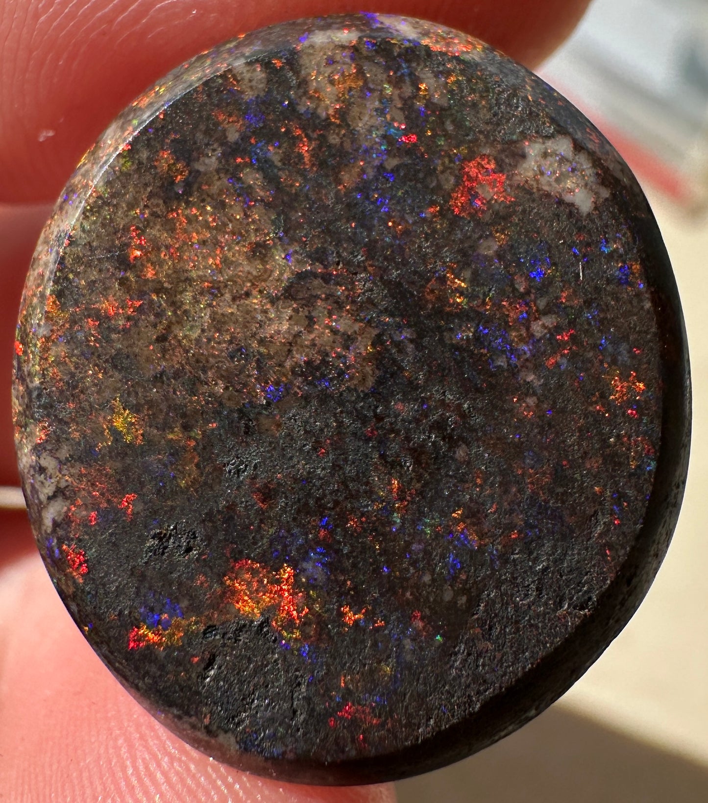 Opal Essence Treated Andamoooka Matrix Multicolour Opal