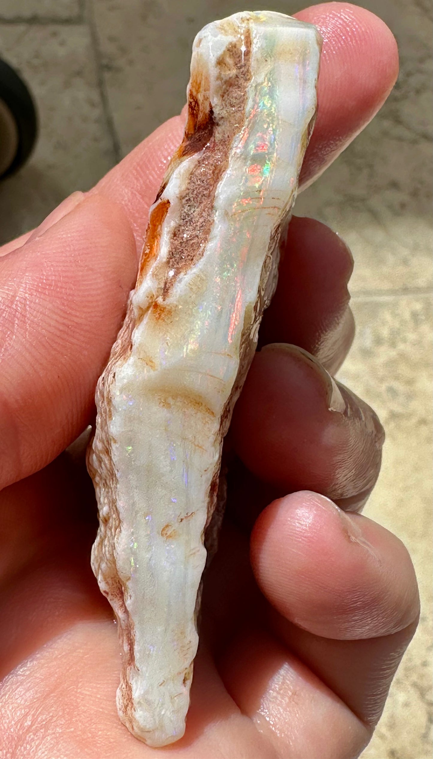 Large Coober Pedy opal uncut