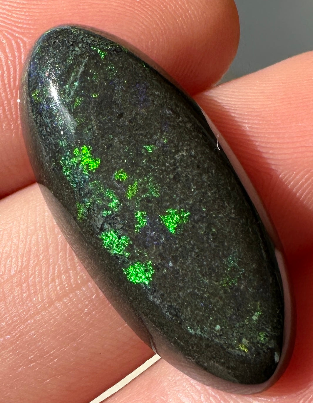 Opal Essence Treated Andamooka Matrix multicoloured Pendant 