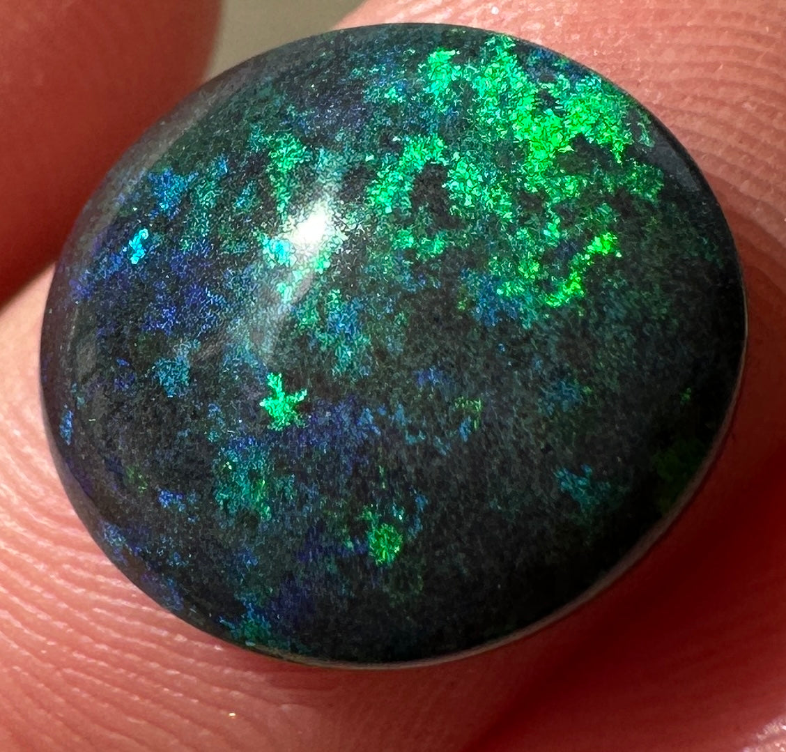 Opal Essence Treated Andamooka Matrix multicoloured Pendant 