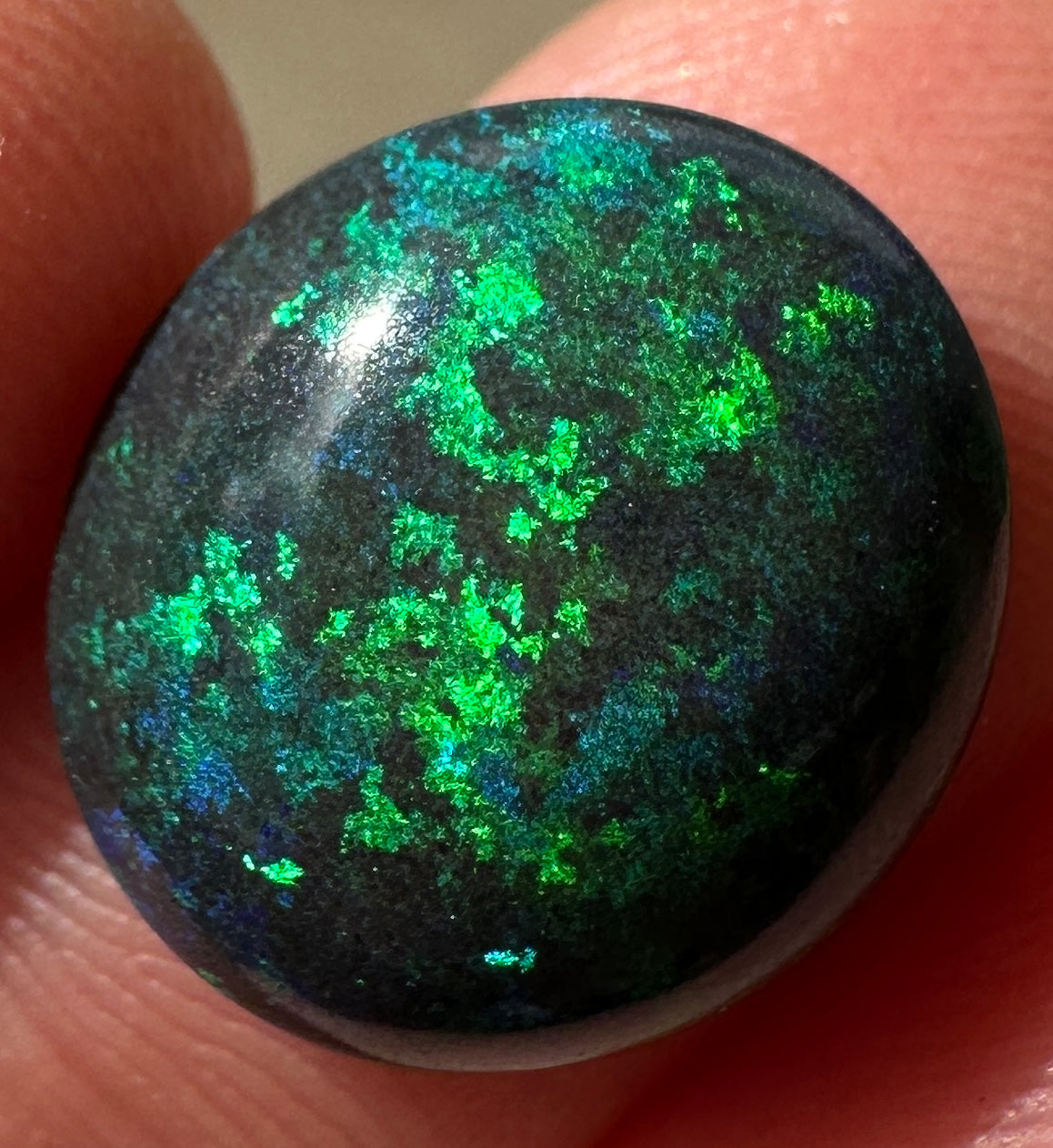 Opal Essence Treated Andamooka Matrix multicoloured Pendant 