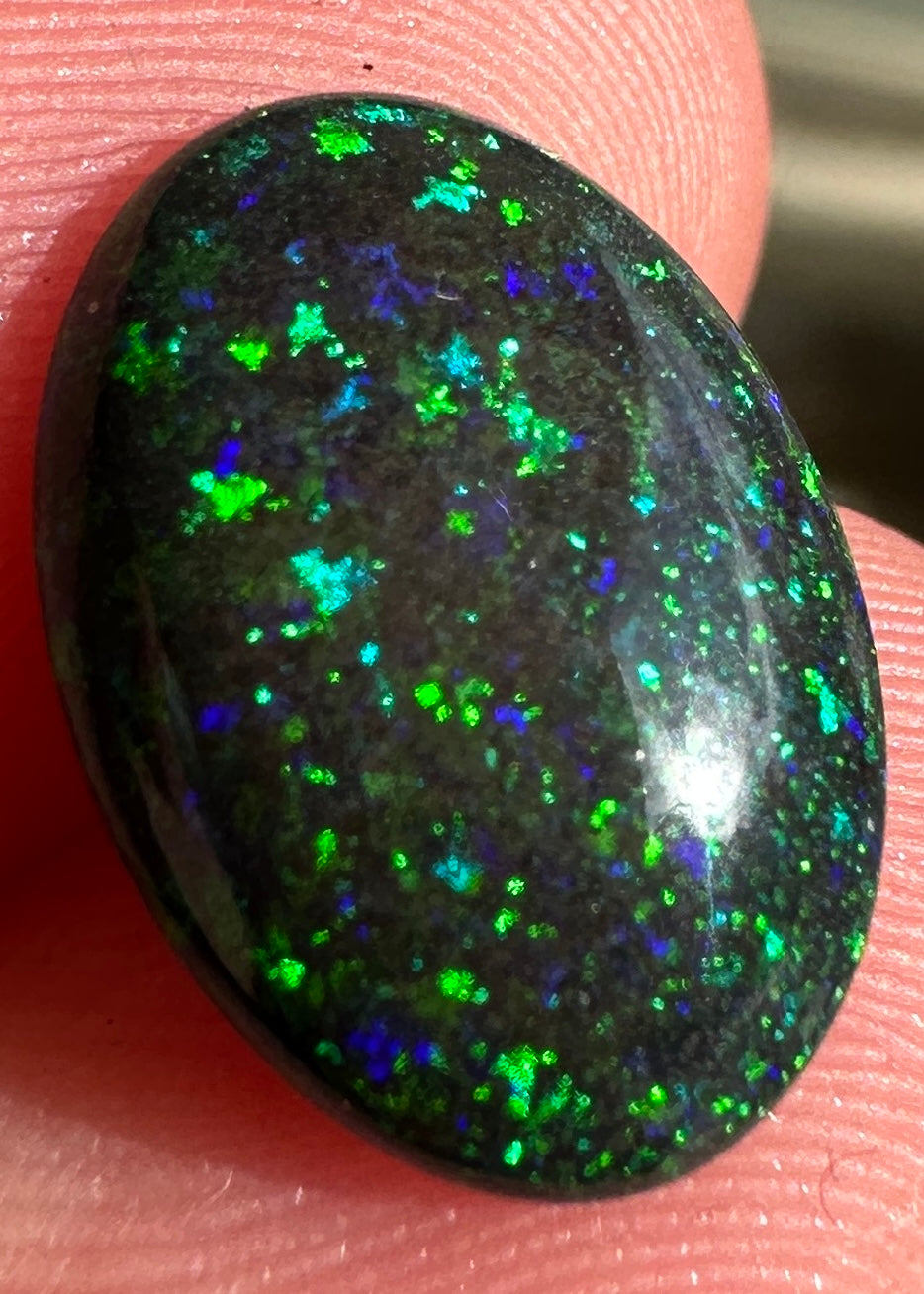 Opal Essence Treated Andamooka Matrix multicoloured Pendant 