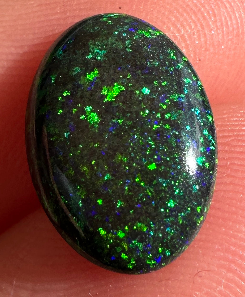 Opal Essence Treated Andamooka Matrix multicoloured Pendant 