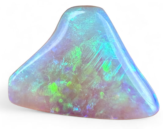 Loose Crystal Opal Bright Blues Greens 2.1cts 14x12mm