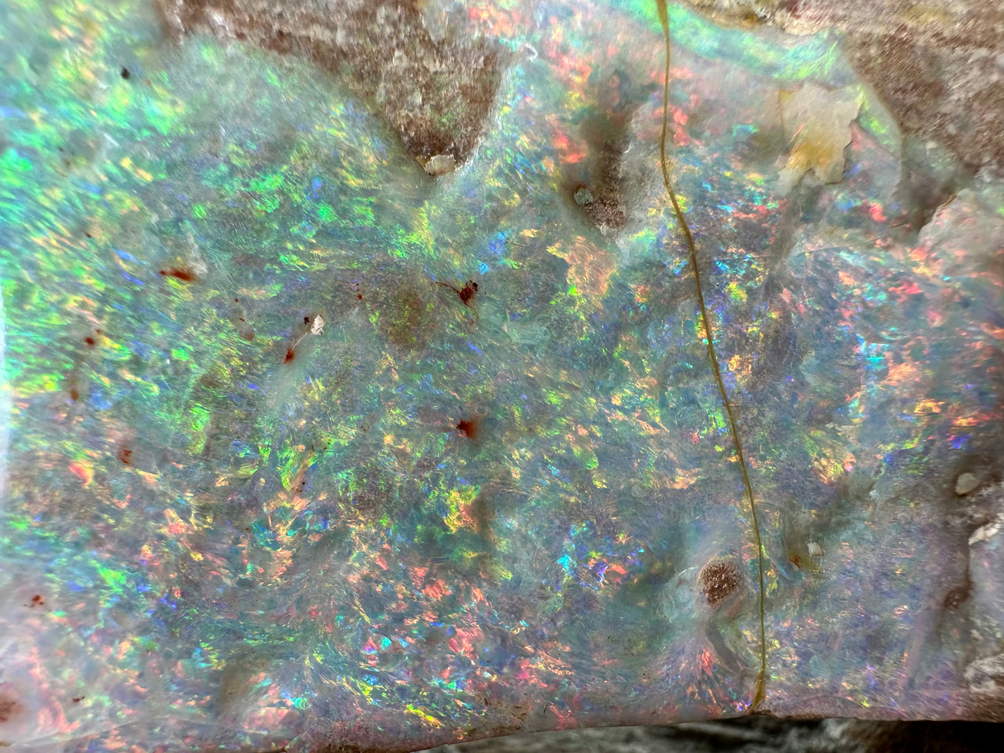 Giant Australian Andamooka Painted Lady Opal Specimen 5280 cts (1416)