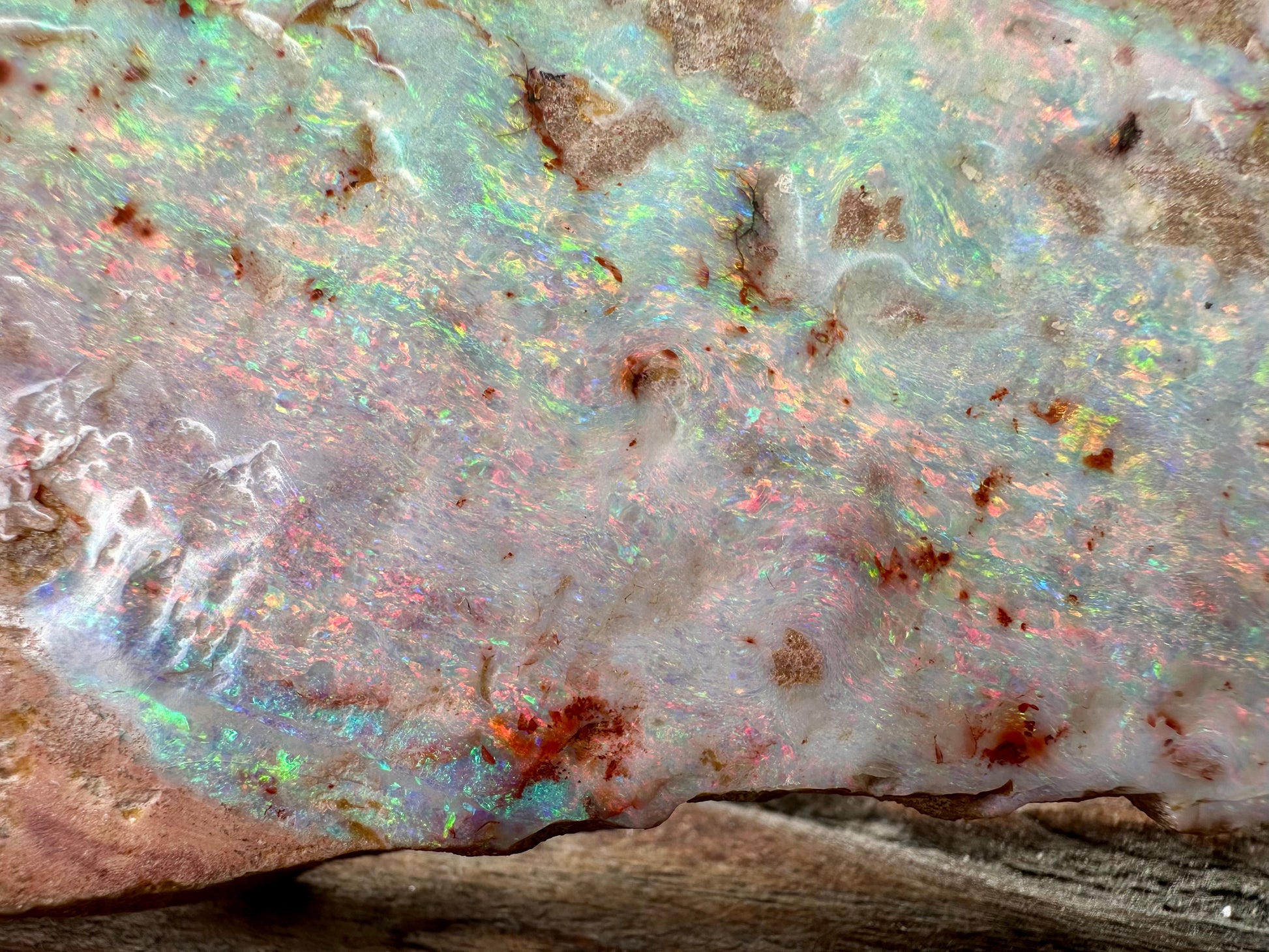 Giant Australian Andamooka Painted Lady Opal Specimen 5280 cts (1416)