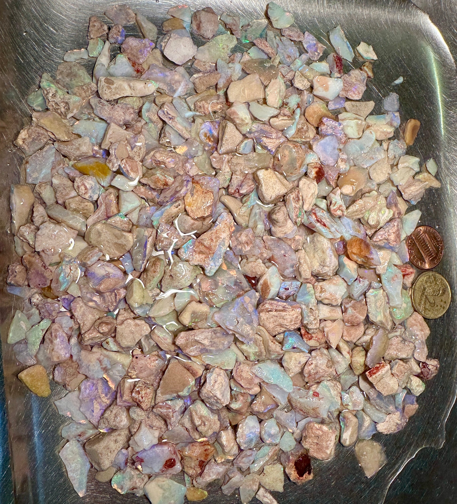 Andamooka Rough Opal Parcel 186.6g — Andamooka, South Australia