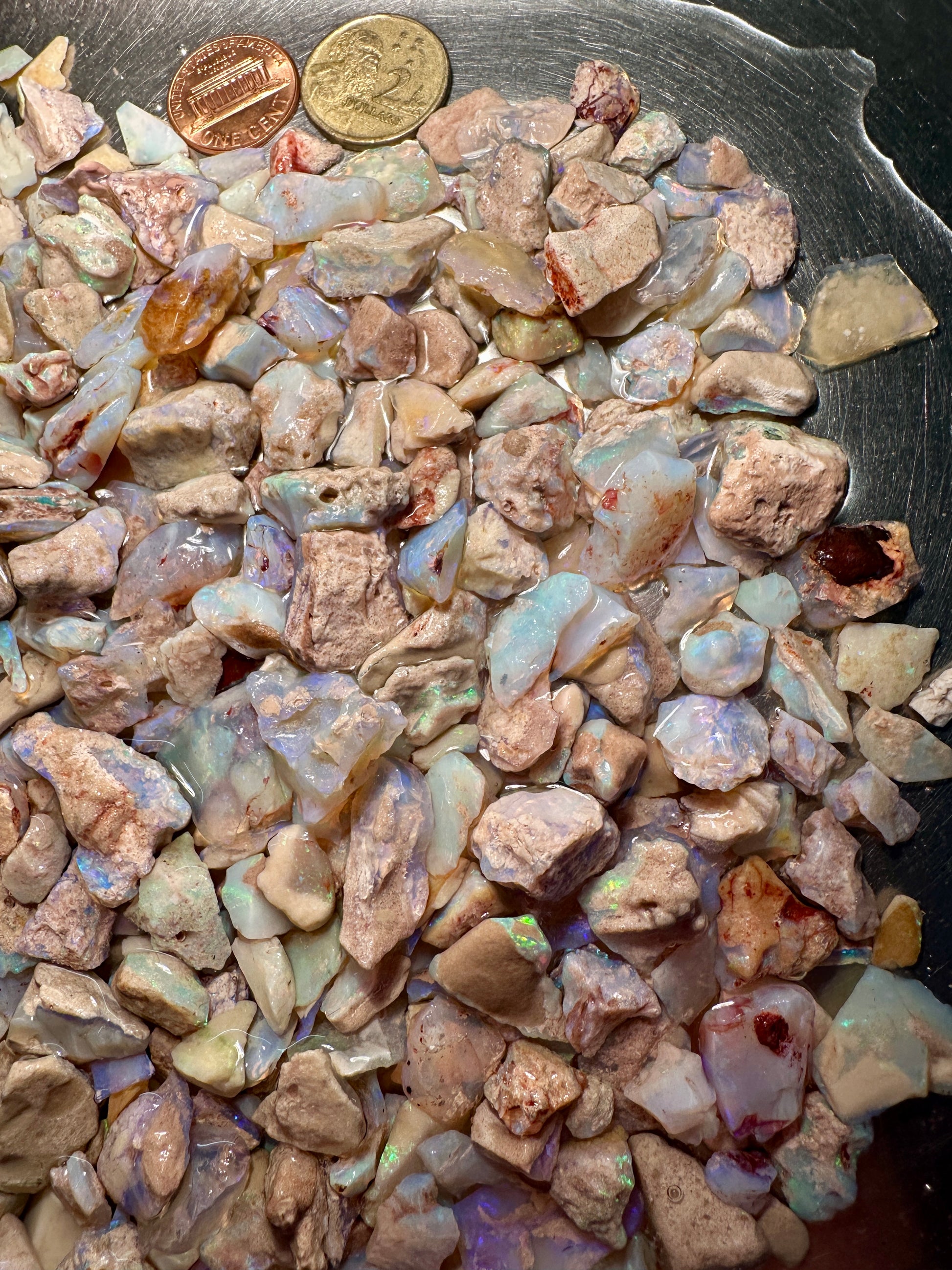 Andamooka Rough Opal Parcel 186.6g — Andamooka, South Australia