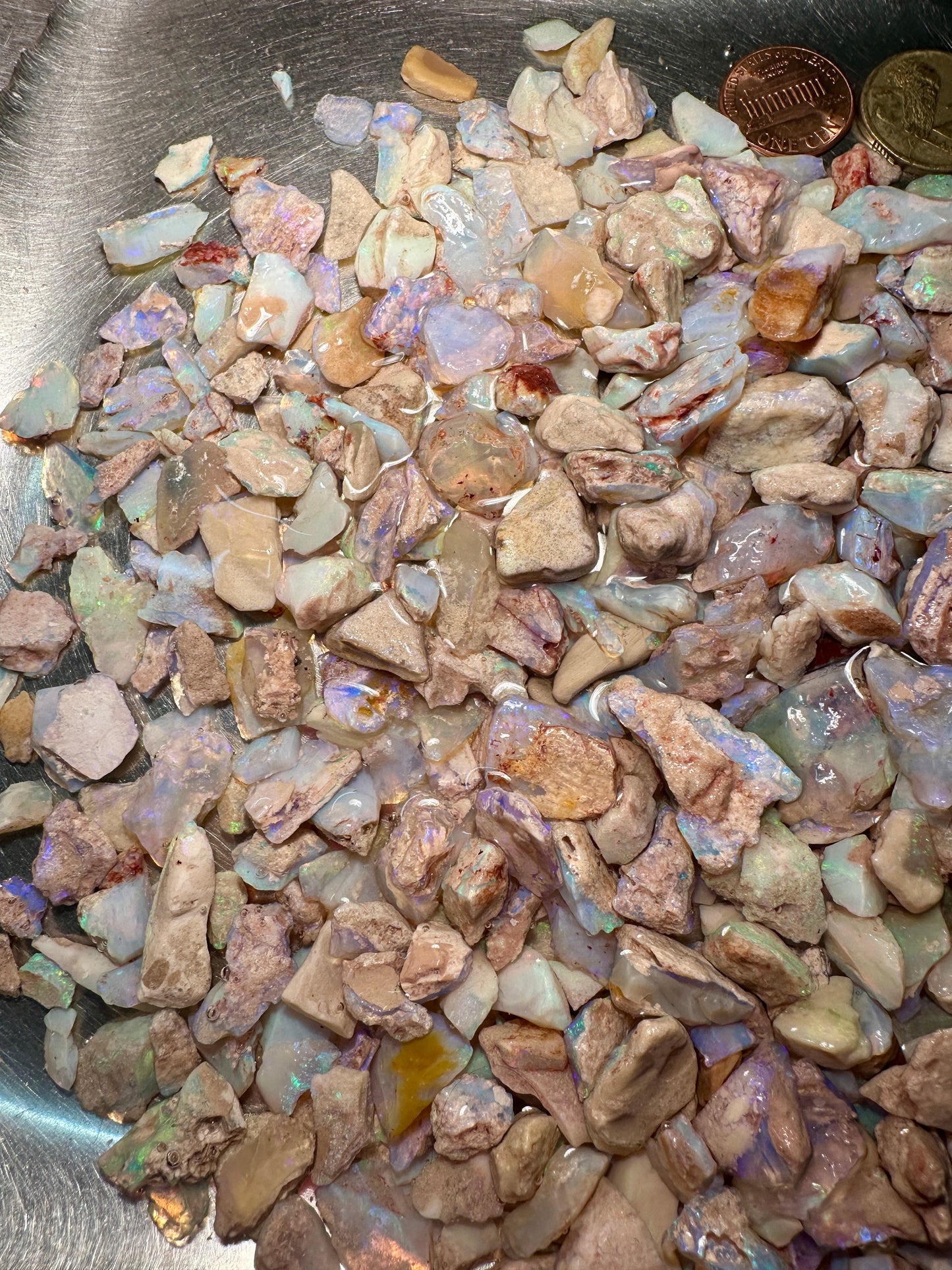Andamooka Rough Opal Parcel 186.6g — Andamooka, South Australia