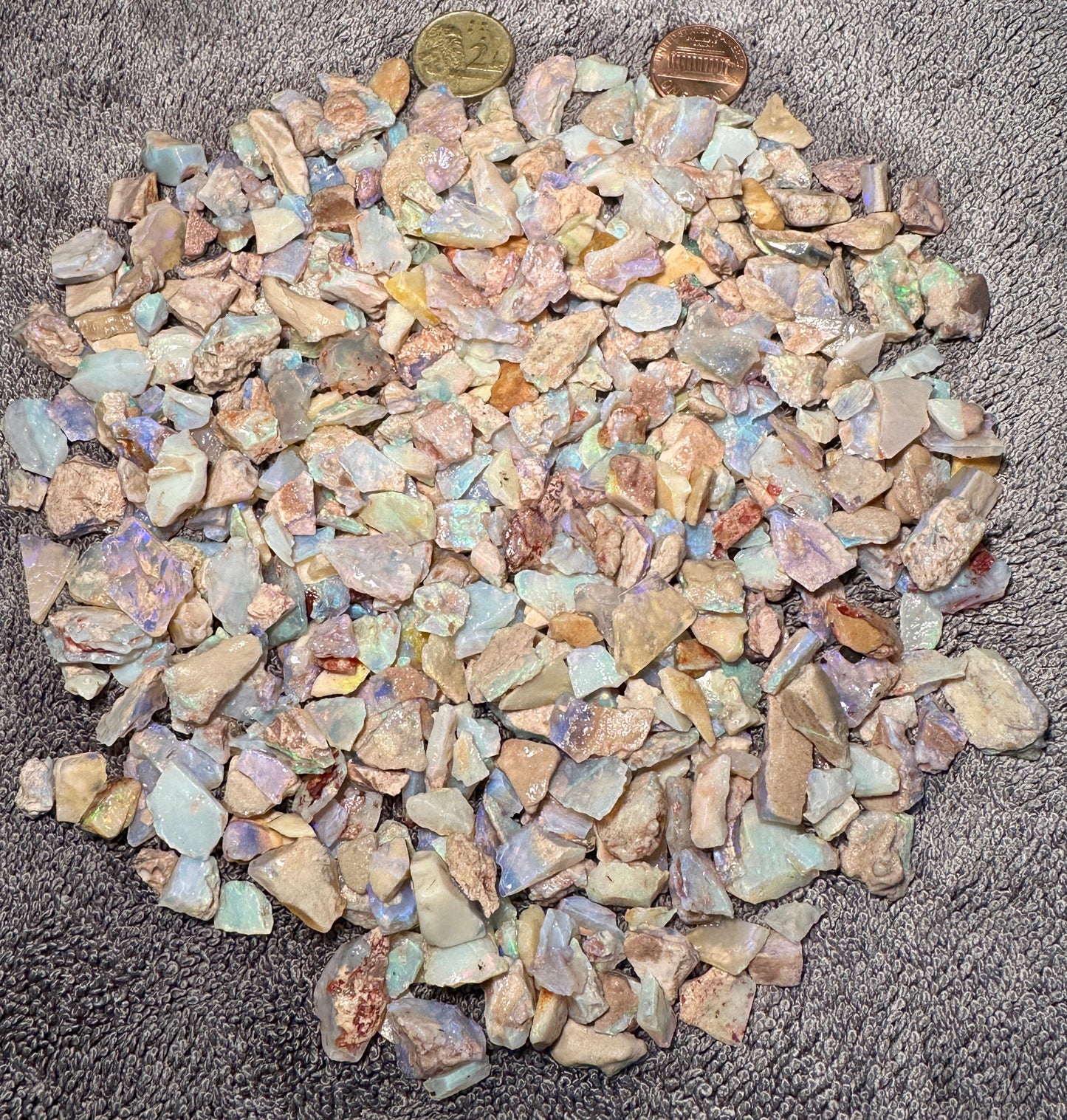 Andamooka Rough Opal Parcel 186.6g — Andamooka, South Australia