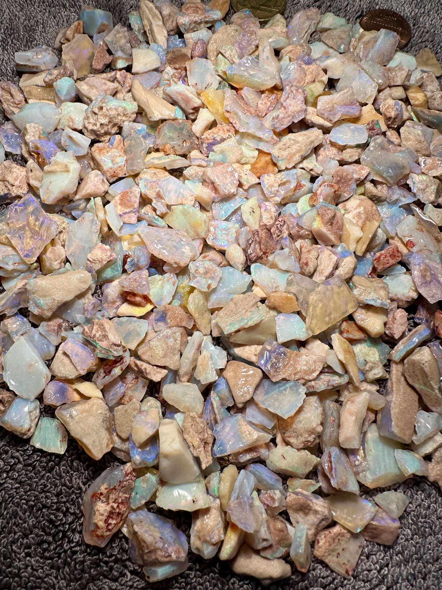 Andamooka Rough Opal Parcel 186.6g — Andamooka, South Australia