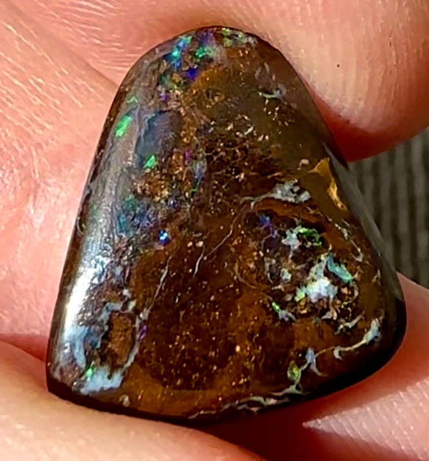 Triangular Queensland Boulder Opal 8.7 cts