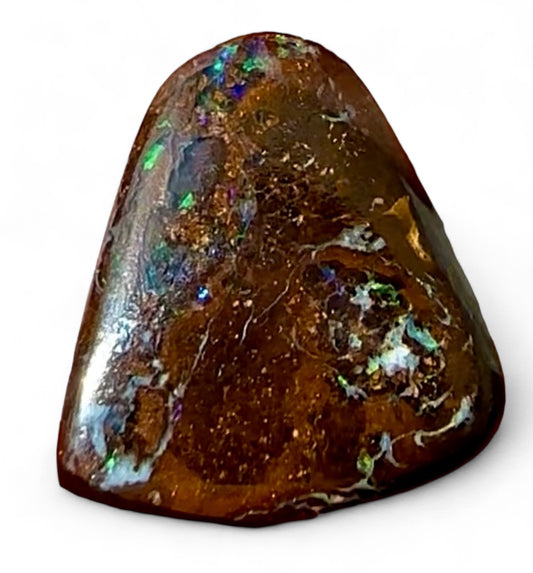 Triangular Queensland Boulder Opal 8.7 cts - Opal Essence Wholesalers 