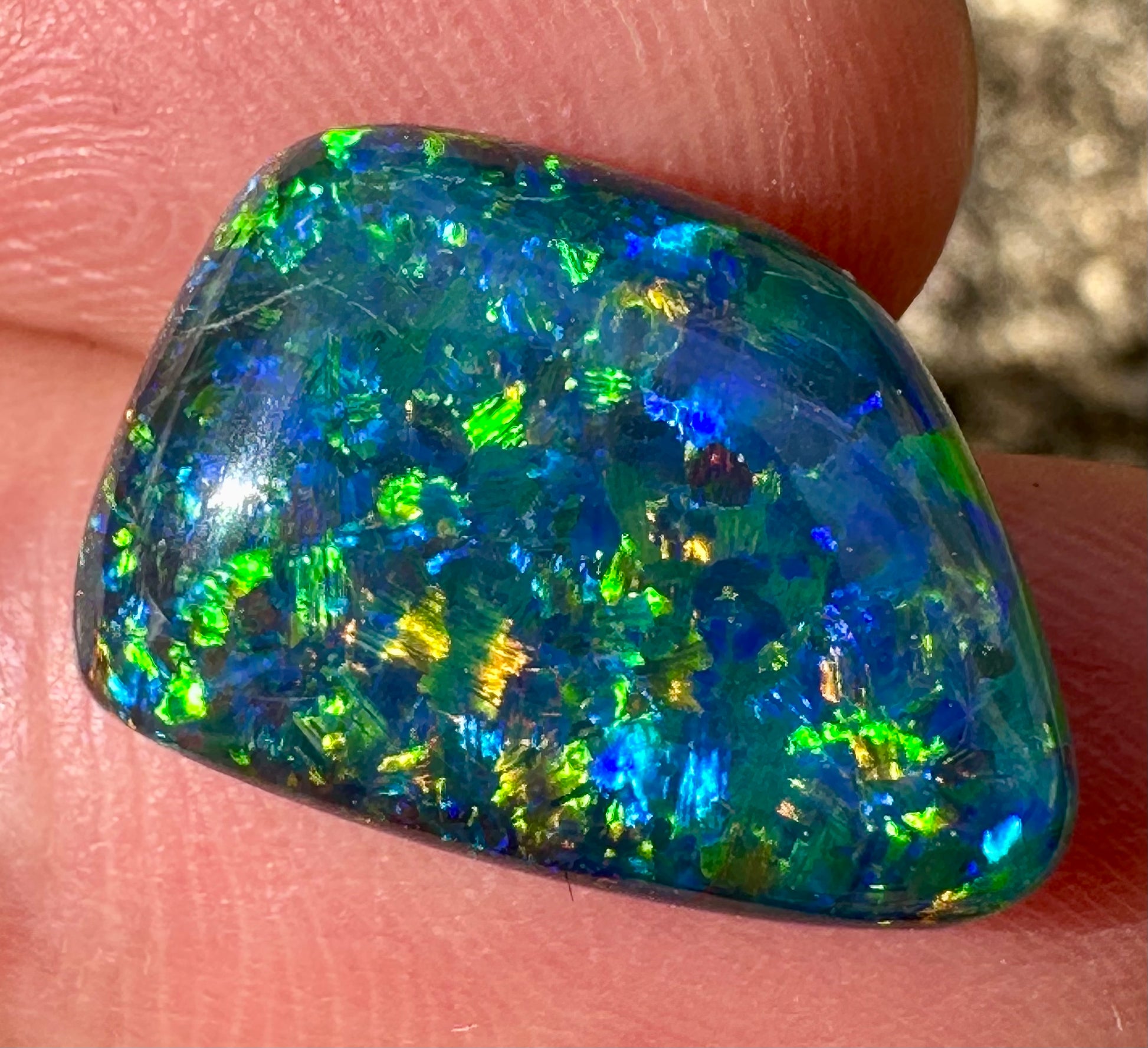 Super Gem Opal Triplet 17x11 mm 7.45 cts