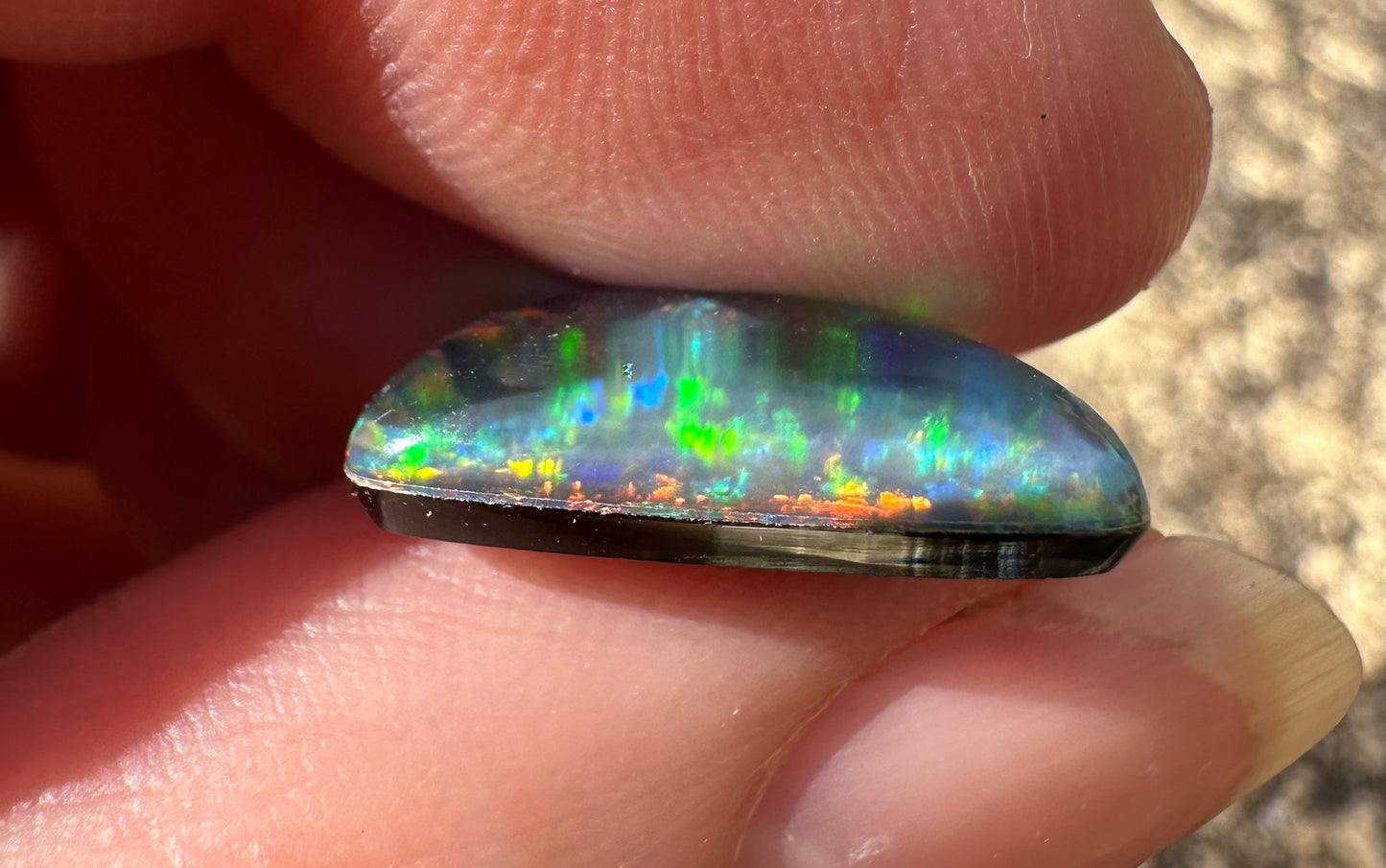 Super Gem Opal Triplet 17x11 mm 7.45 cts