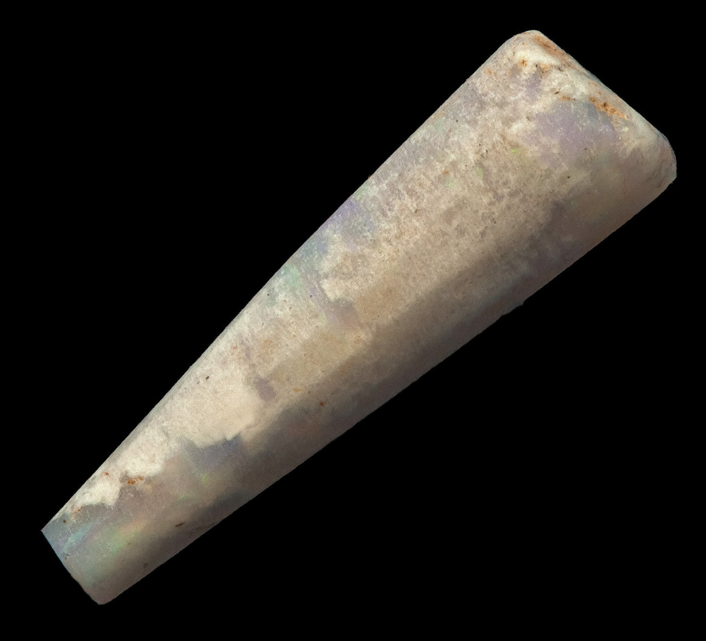 Quality Australian polished Opal Belemnite