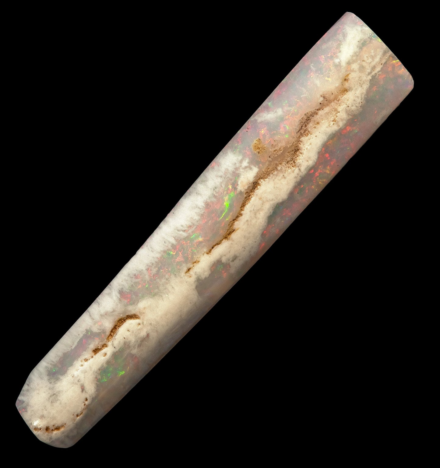 Quality Australian polished Opal Belemnite