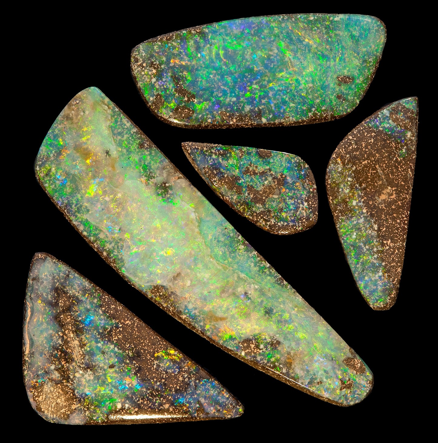 Parcel of Queensland Boulder opal - Opal Essence Wholesalers 