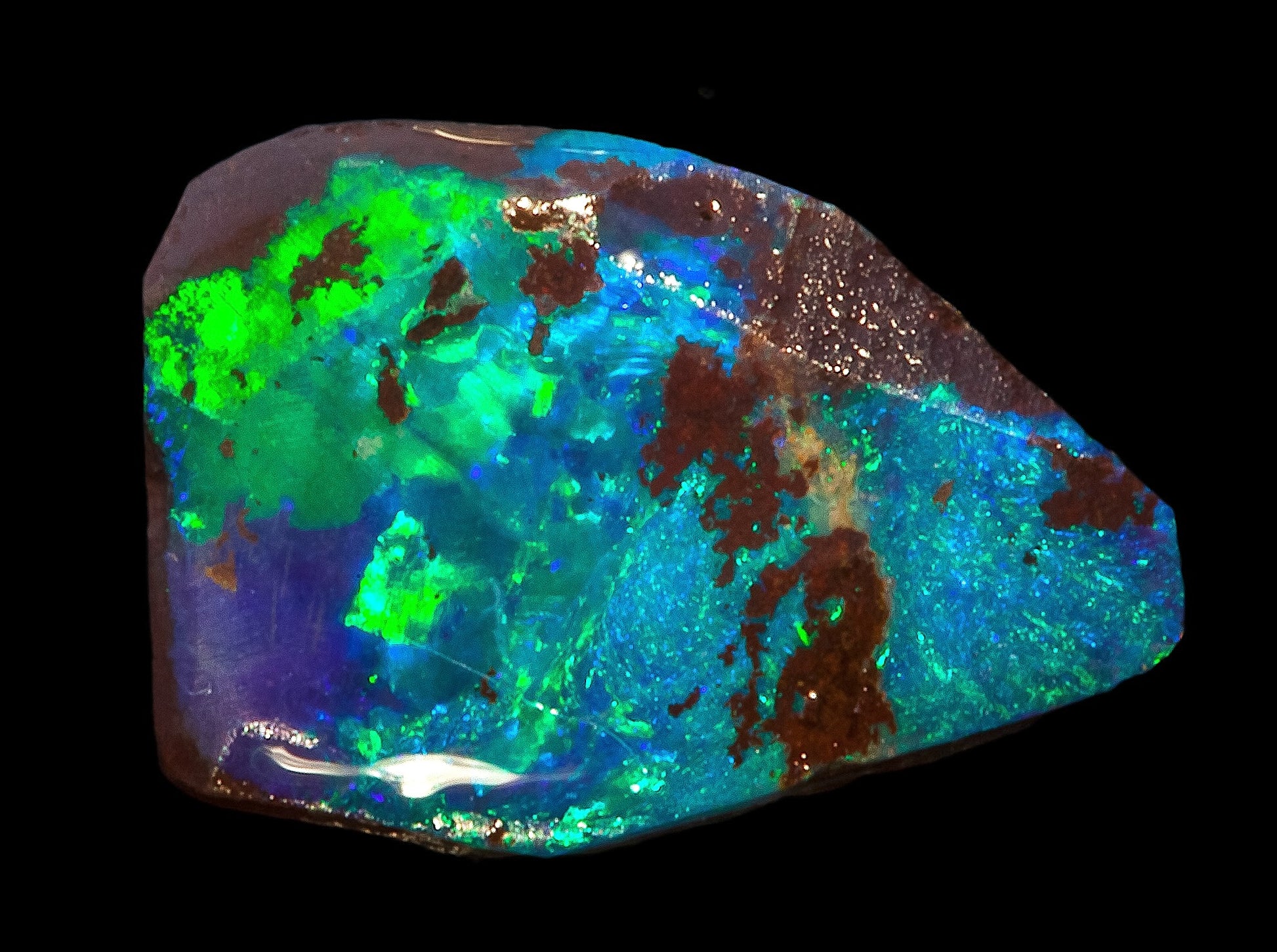 Australian Queensland boulder opal - Opal Essence Wholesalers 