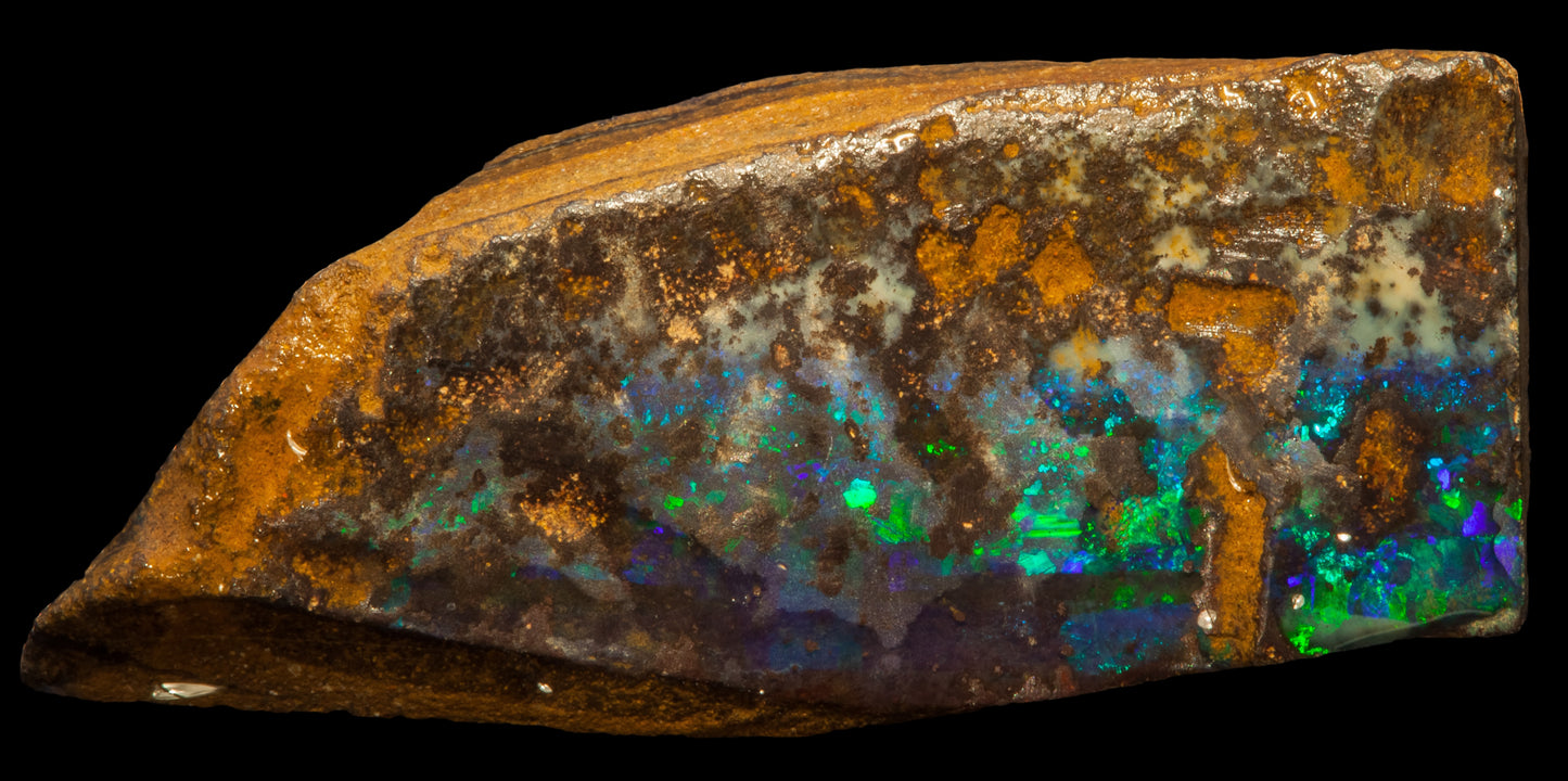Australian Queensland boulder opal