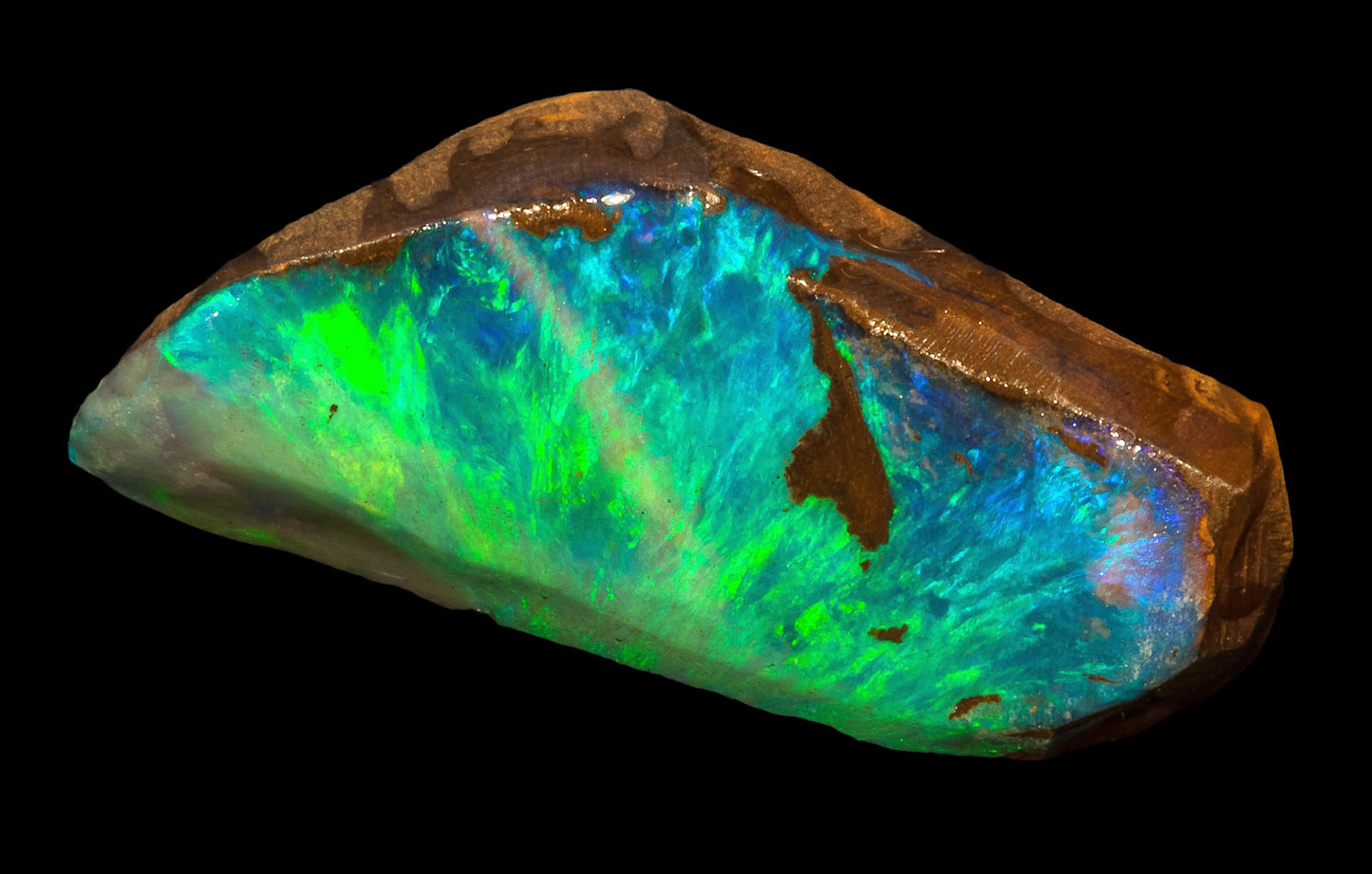 Australian Queensland boulder opal