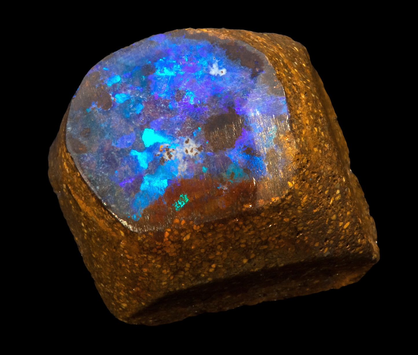 Australian Queensland boulder opal