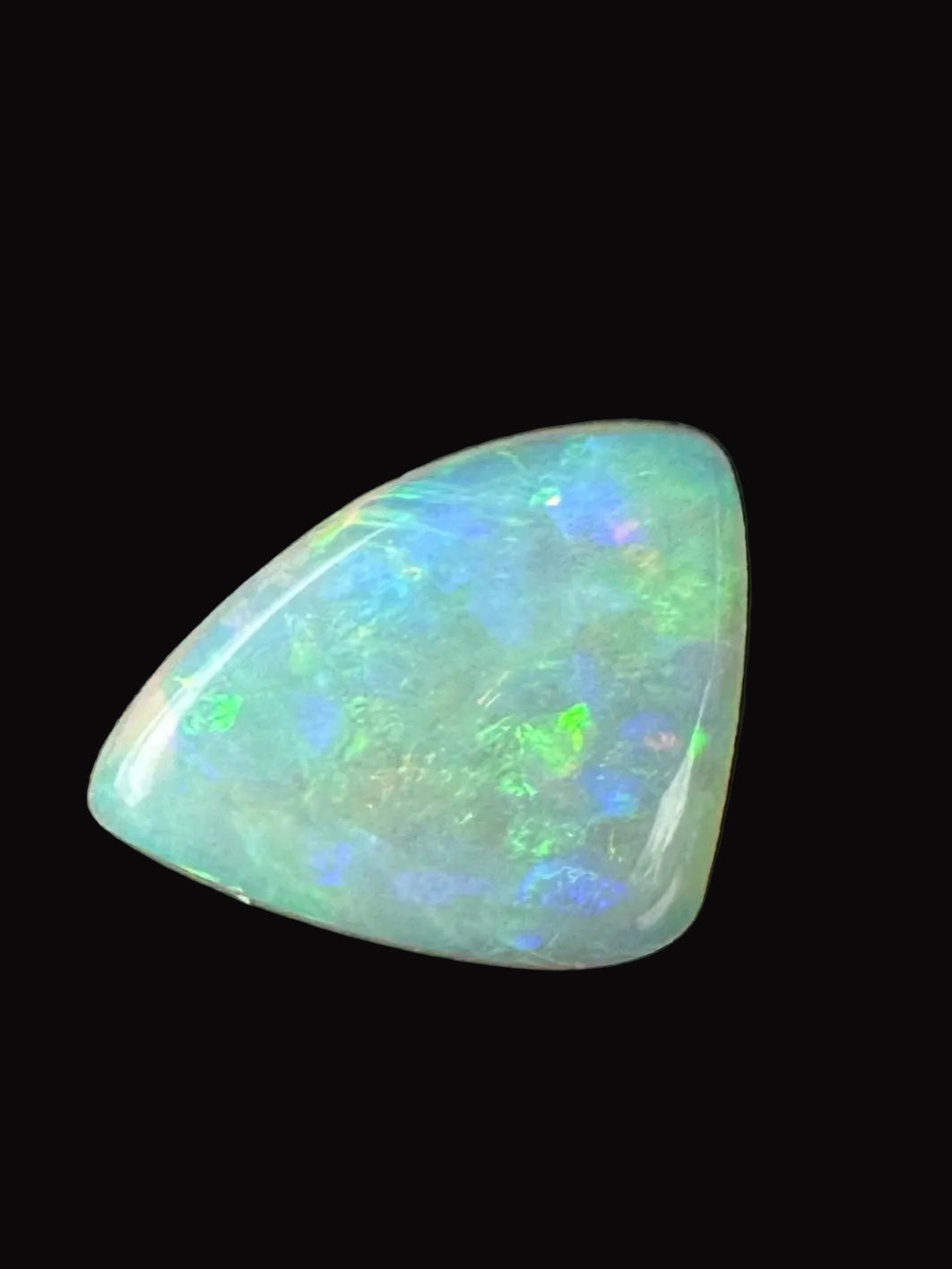 Australian Andamooka Unset Multicolored crystal pendant opal 0.85 ct