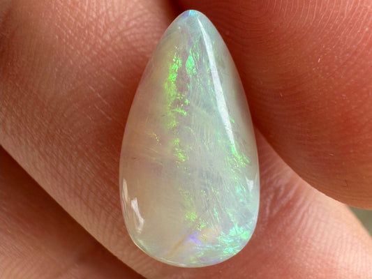 Australian Andamooka Unset Multicolored crystal pendant opal 2.80 ct