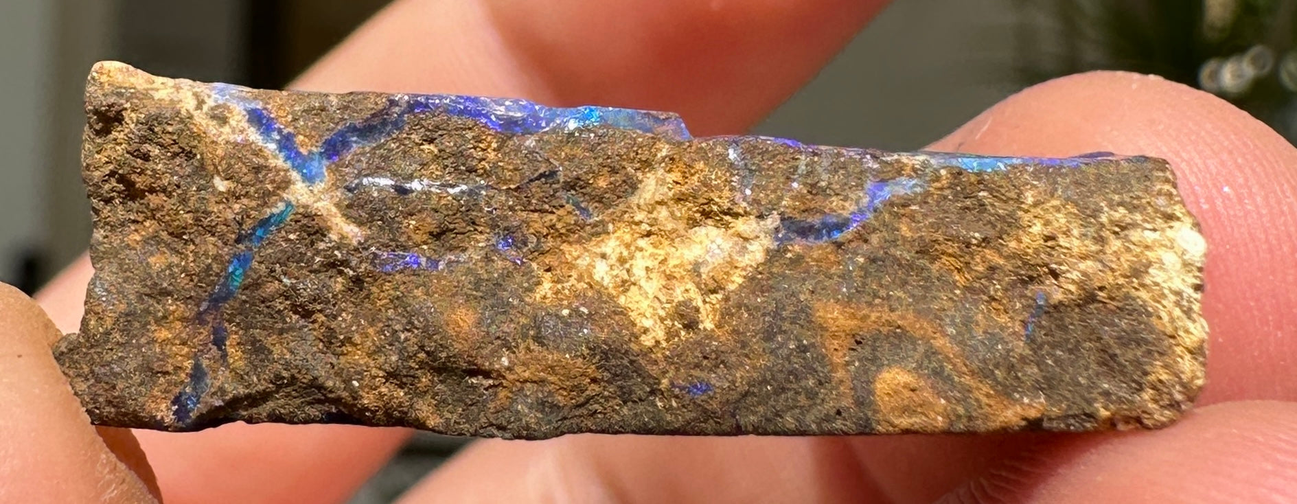 Australian Queensland Boulder opal rough large ring or pendant 25.67cts