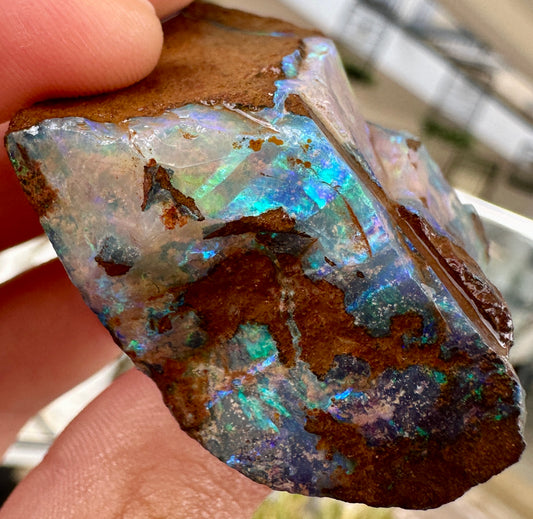 Australian Queensland Boulder opal rough large ring or pendant 166.57 cts
