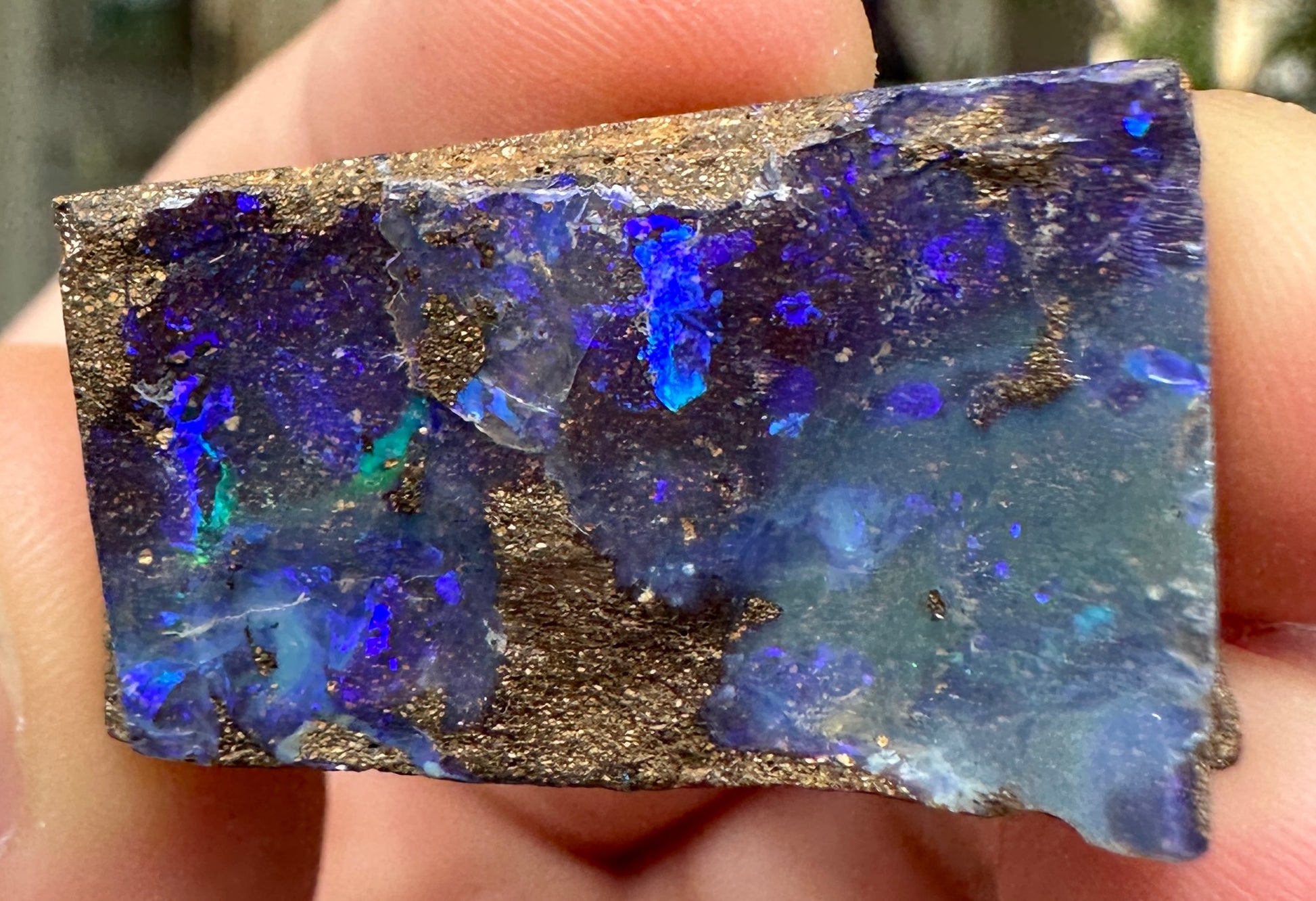 Australian Queensland Boulder opal rough large ring or pendant 41.565 cts