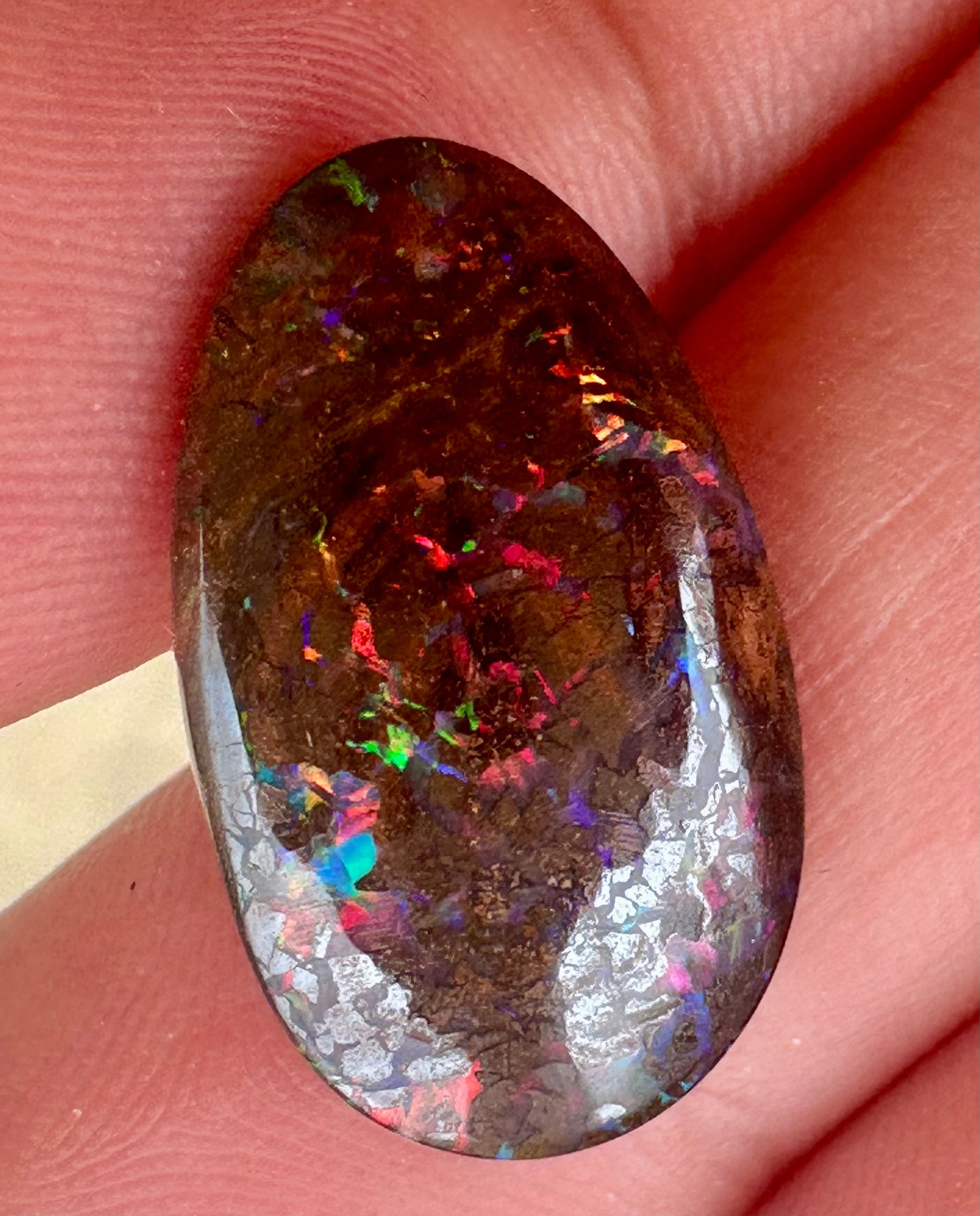 Australian Queensland Boulder Unset pendant or ring opal 8 ct