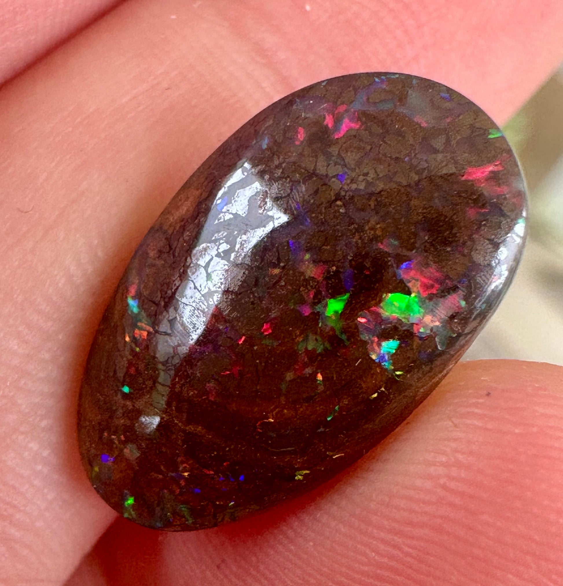 Australian Queensland Boulder Unset pendant or ring opal 8 ct